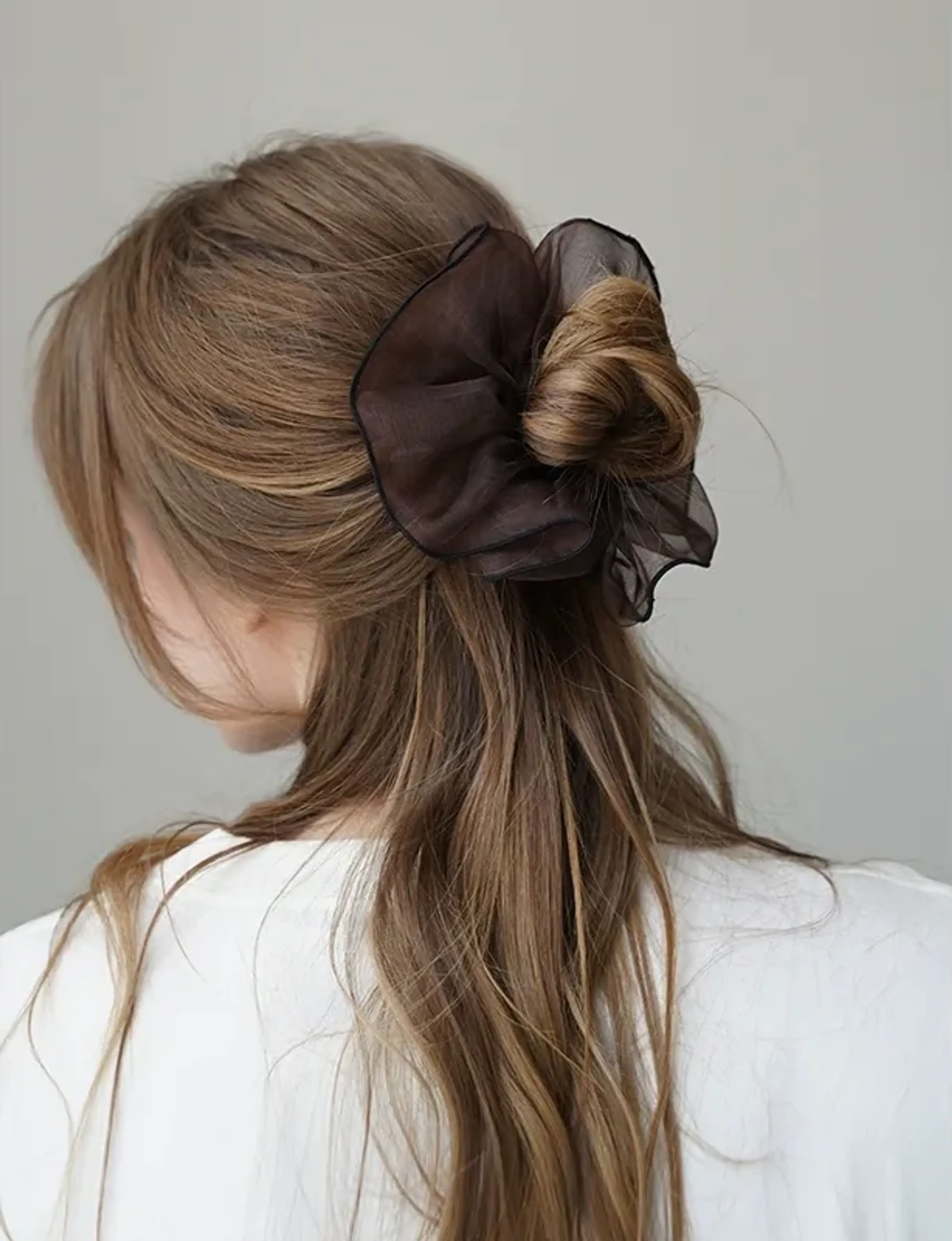 Oversized Organza Scrunchie - Image 8