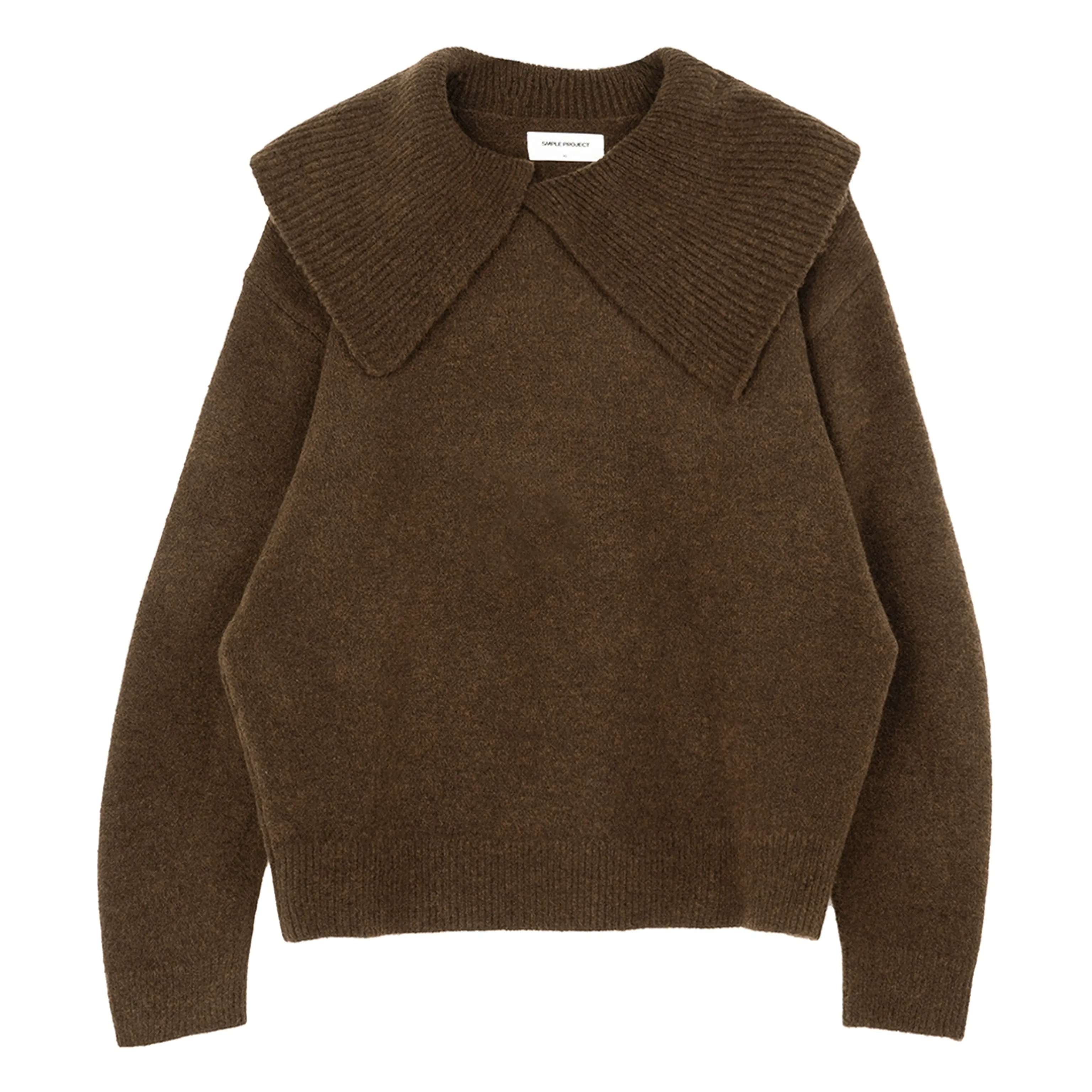 Oversized Shawl-Collar Sweater - Image 5