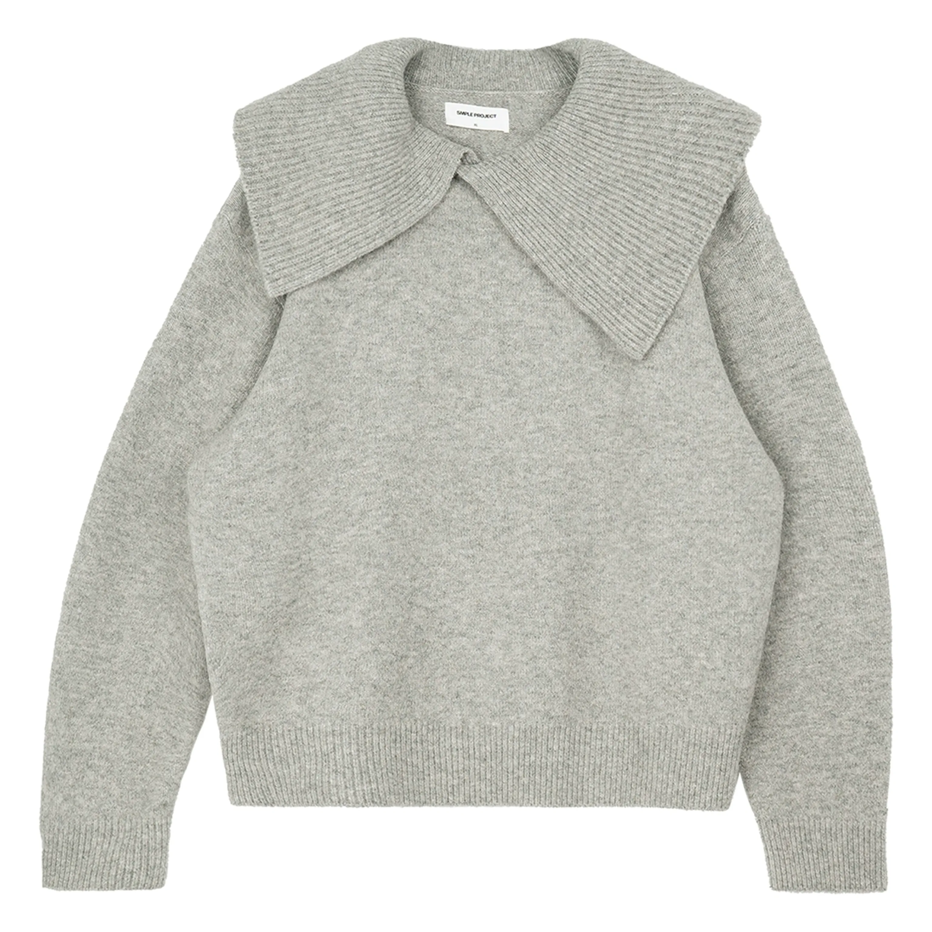 Oversized Shawl-Collar Sweater - Image 6