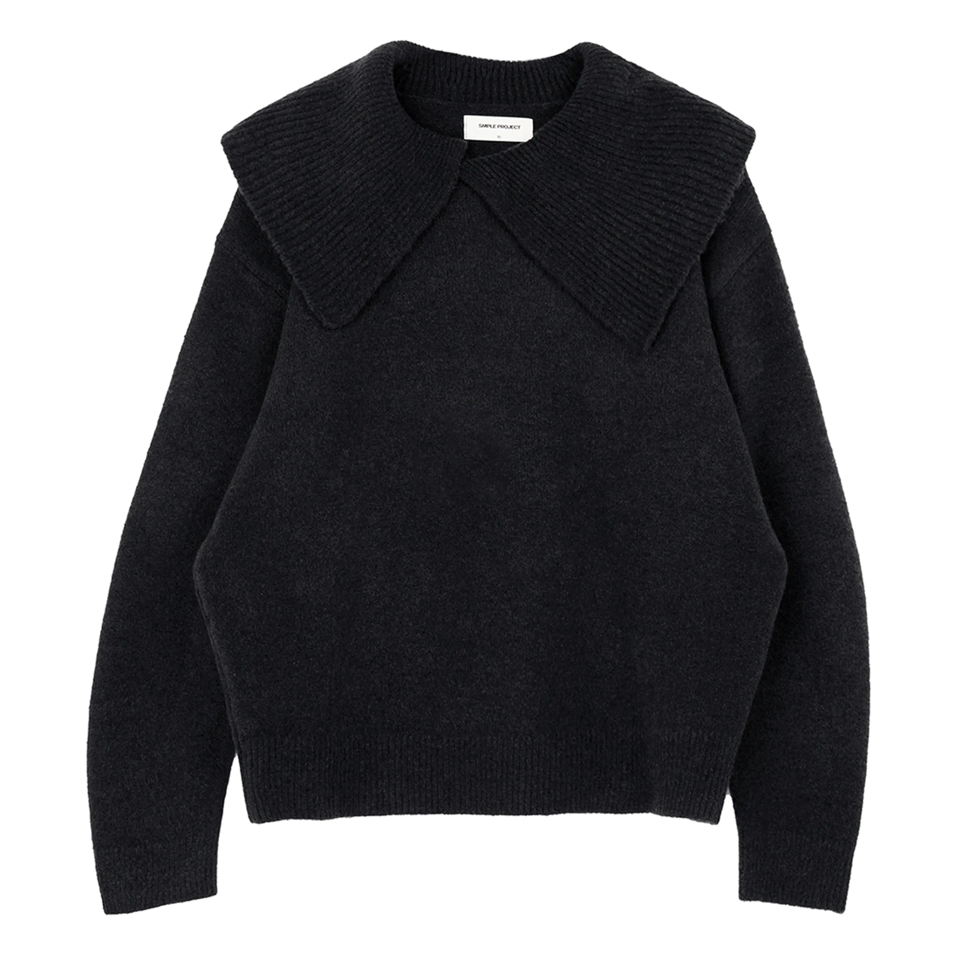 Oversized Shawl-Collar Sweater - Image 7