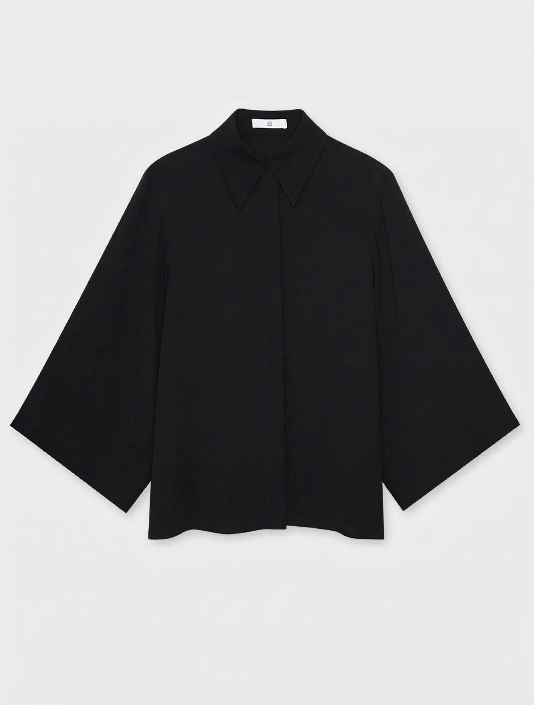 Oversized Three-Quarter Sleeve Shirt - Image 7