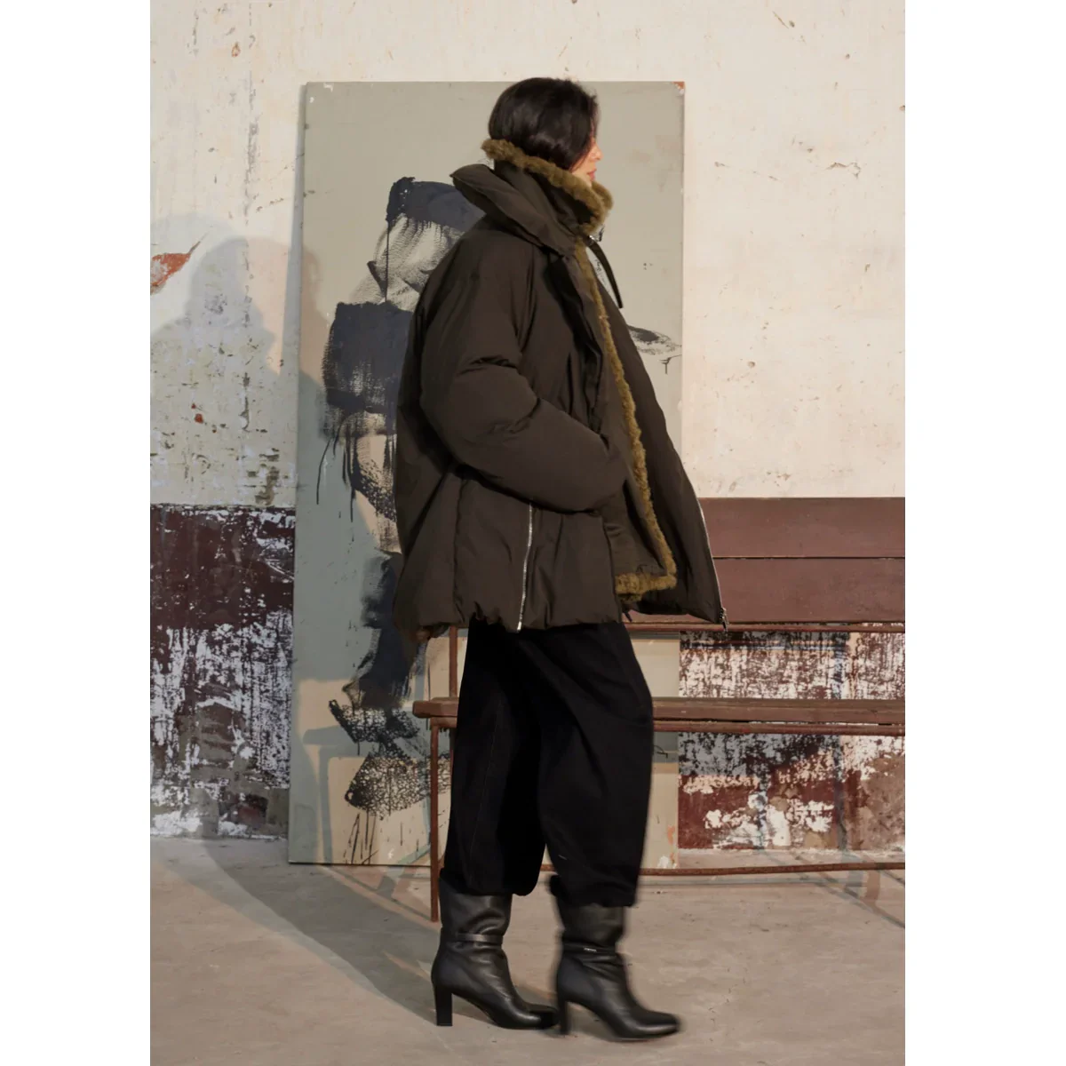 Oversized Winter Coat - Image 2