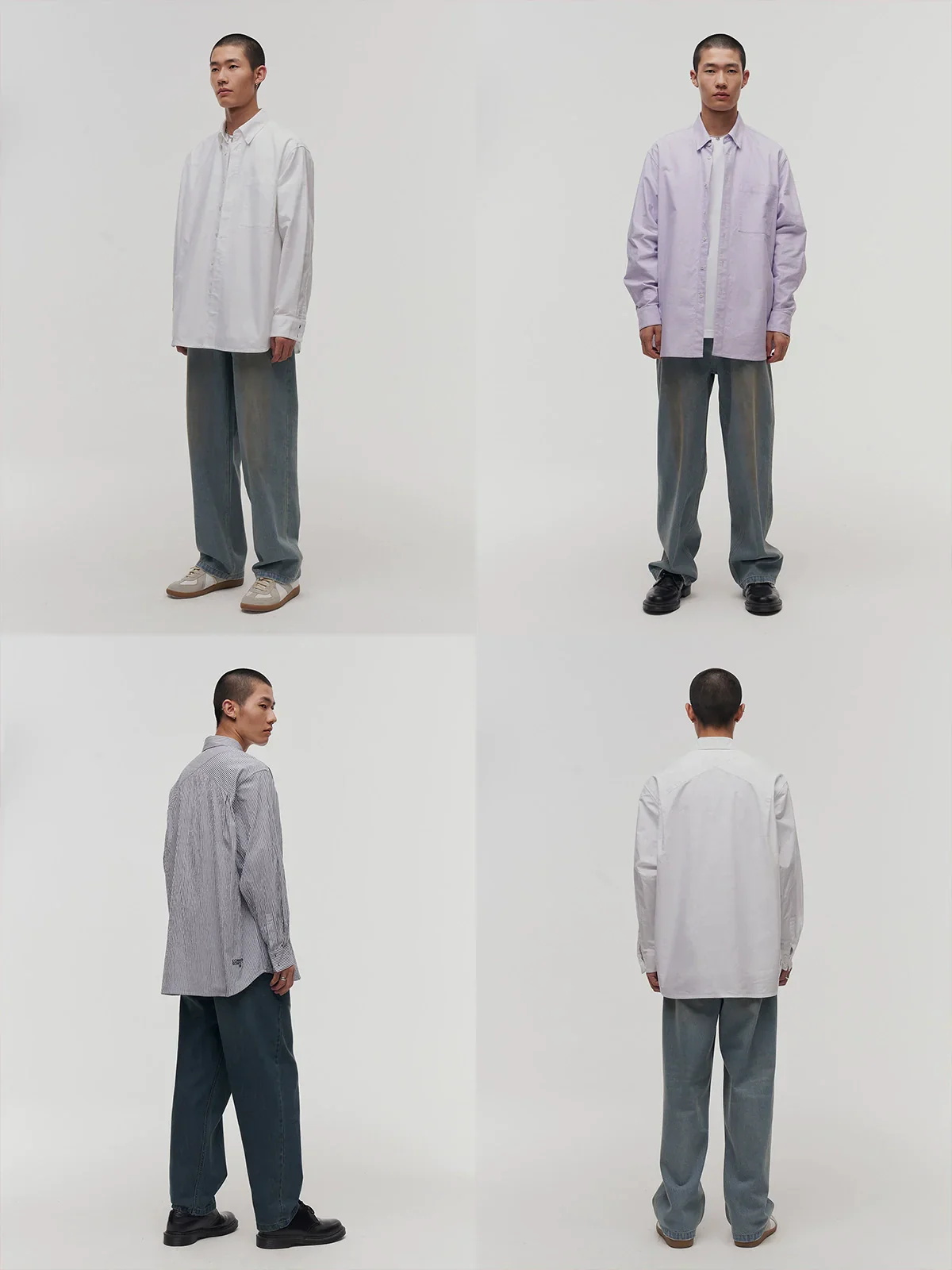 Oxford Cross Yoke Shirt - Image 4