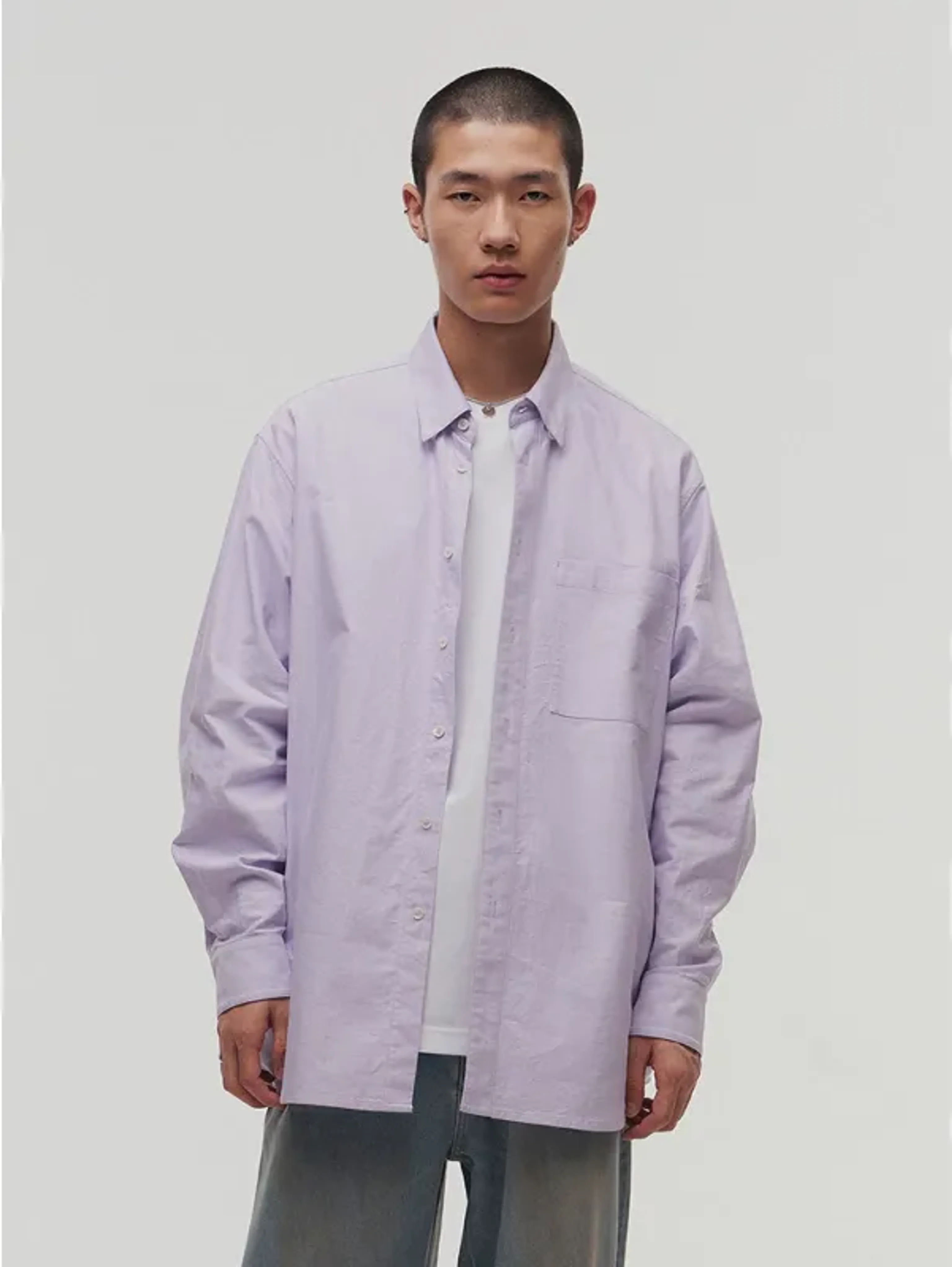 Oxford Cross Yoke Shirt - Image 7