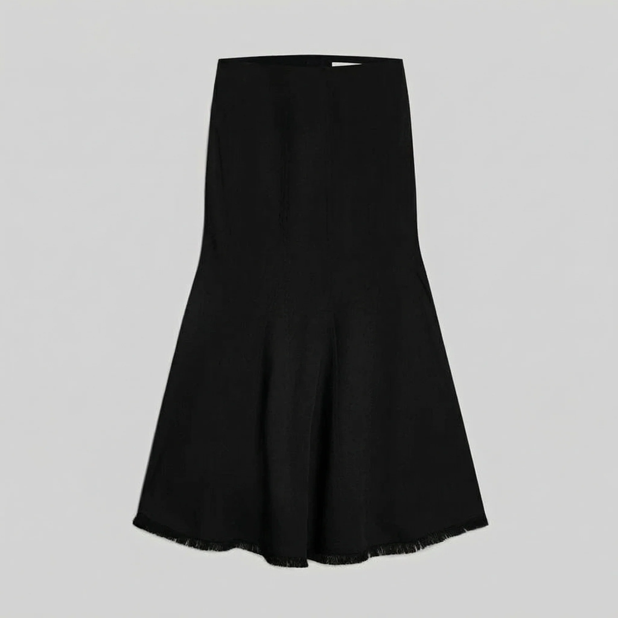 Paneled Fishtail Maxi Skirt - Image 6