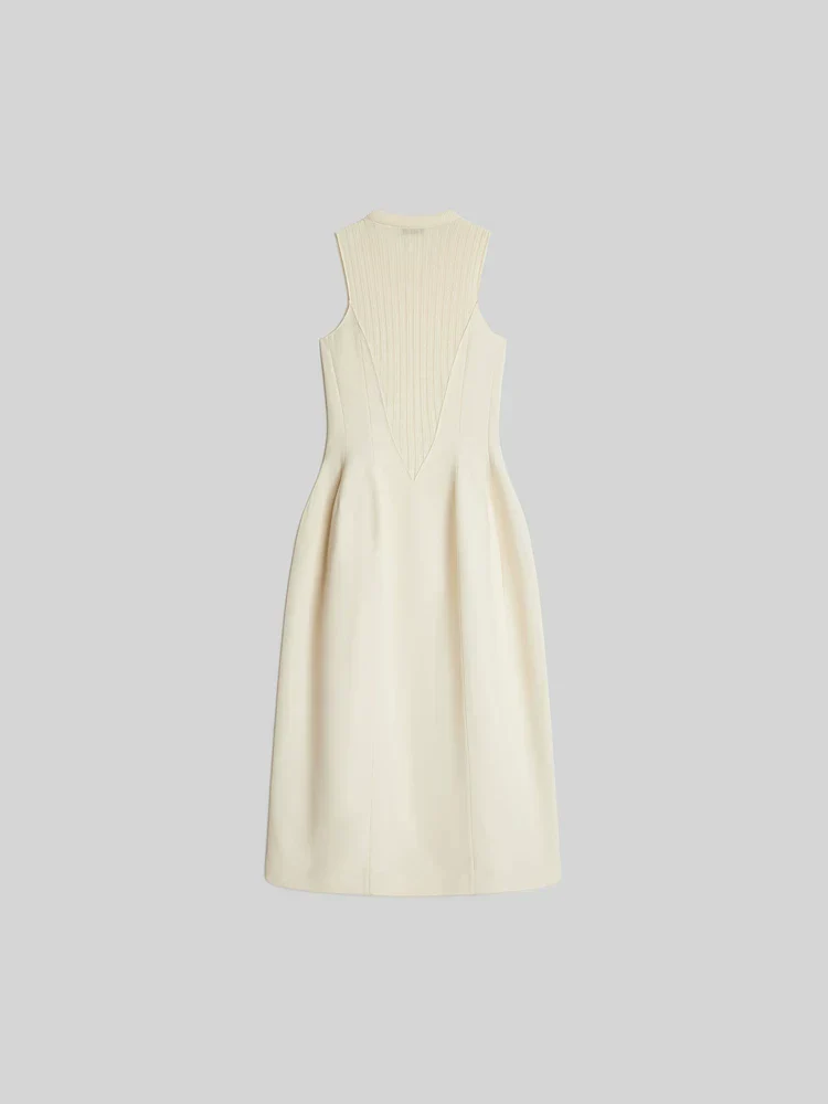 Paneled Sleeveless Midi Dress - Image 2