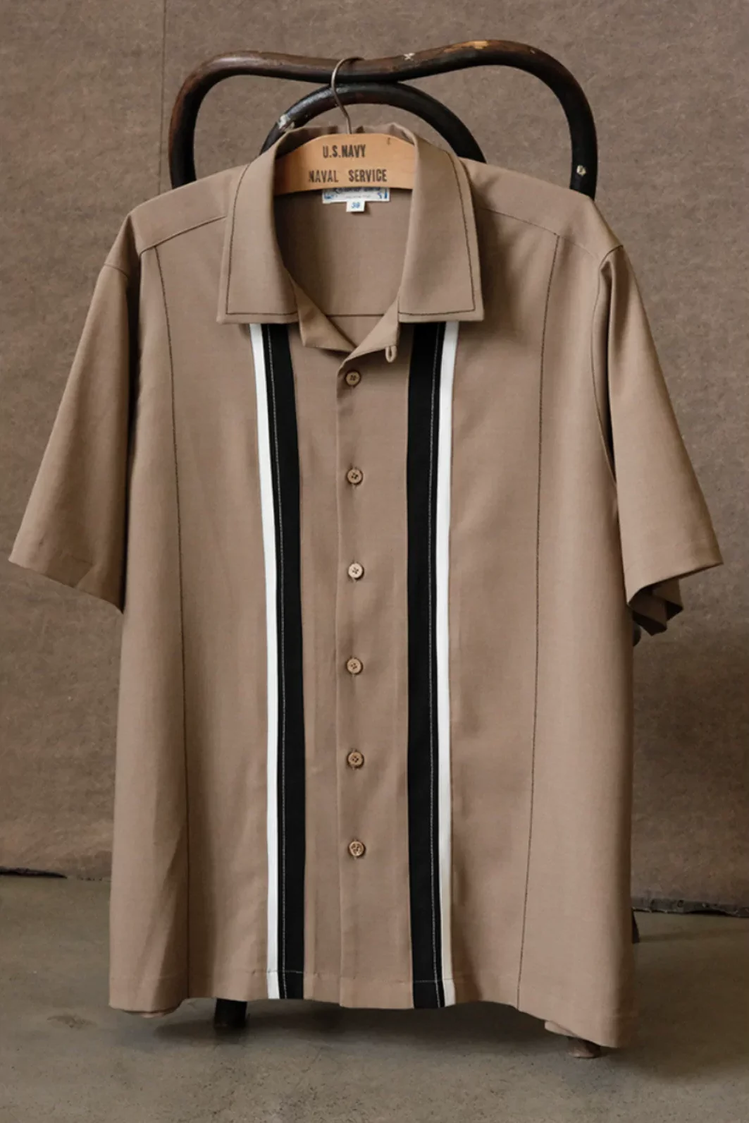 Panelled Camp-Collar Shirt - Image 5