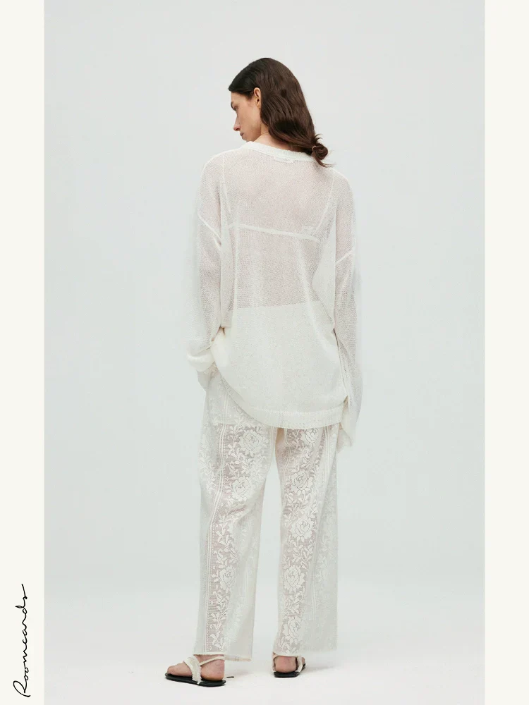 Paper Gauze Loose Blouse - Image 2