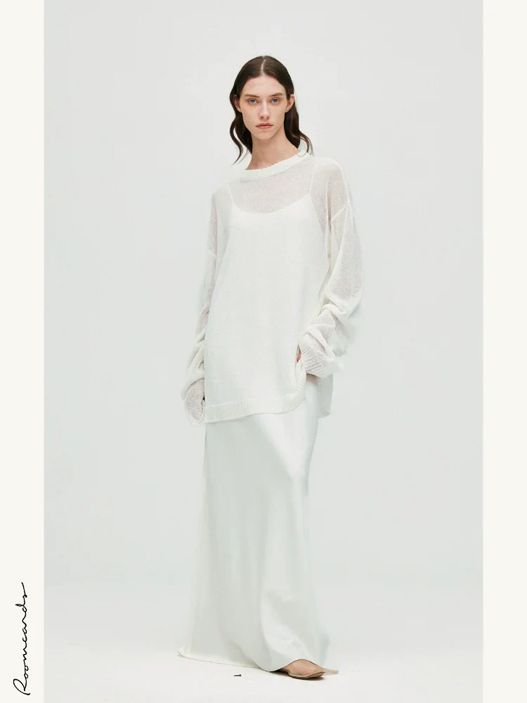 Paper Gauze Loose Blouse - Image 3