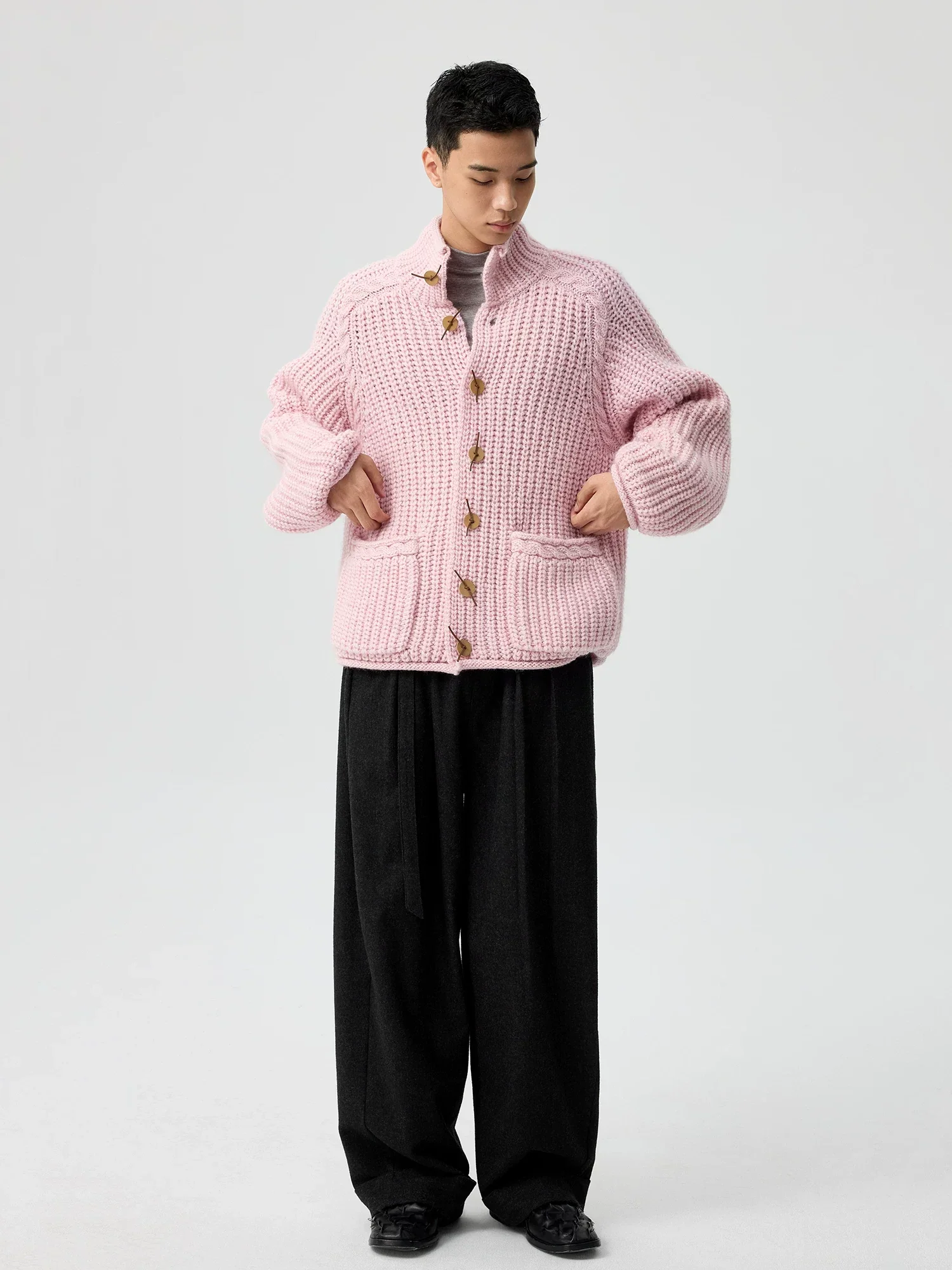 Paperbag Wide-Leg Trousers - Image 5