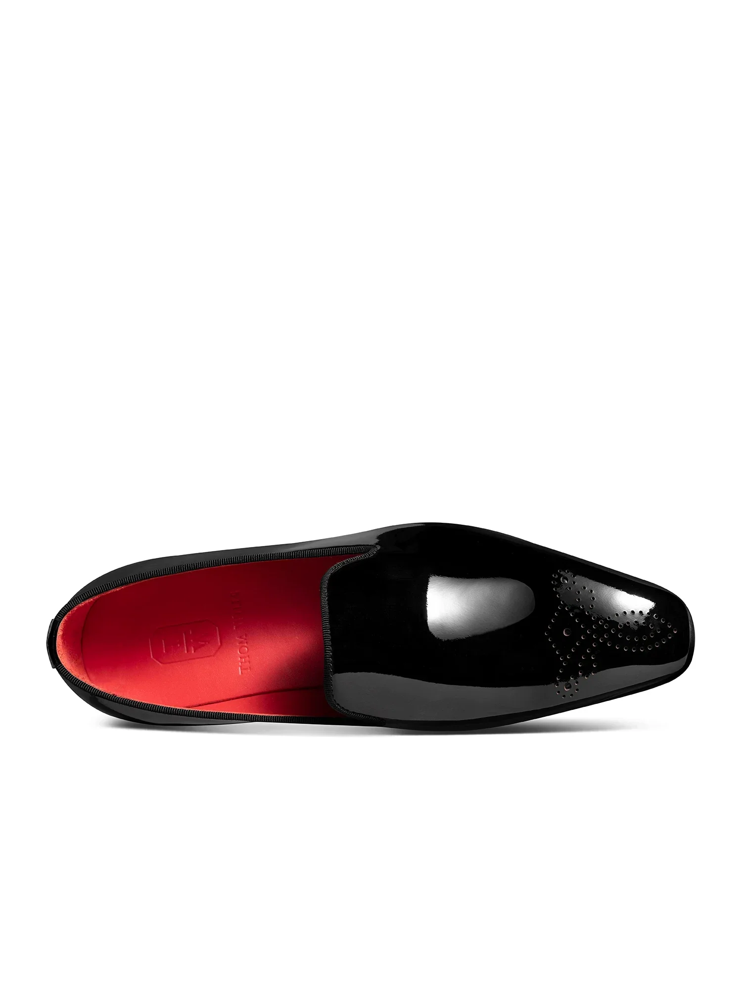 Patent Medallion Dress Loafers - Image 3