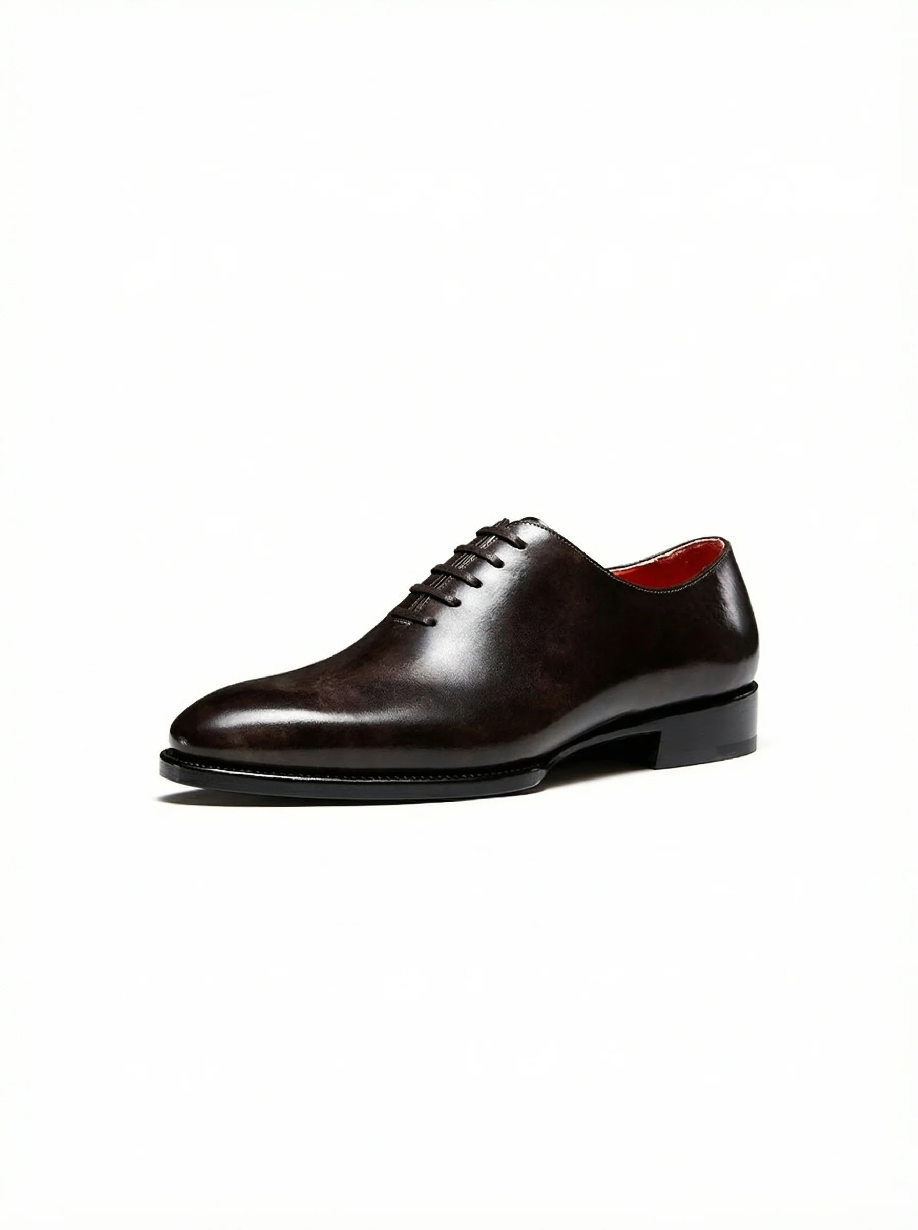 Patina Leather Oxford Shoes - Image 2