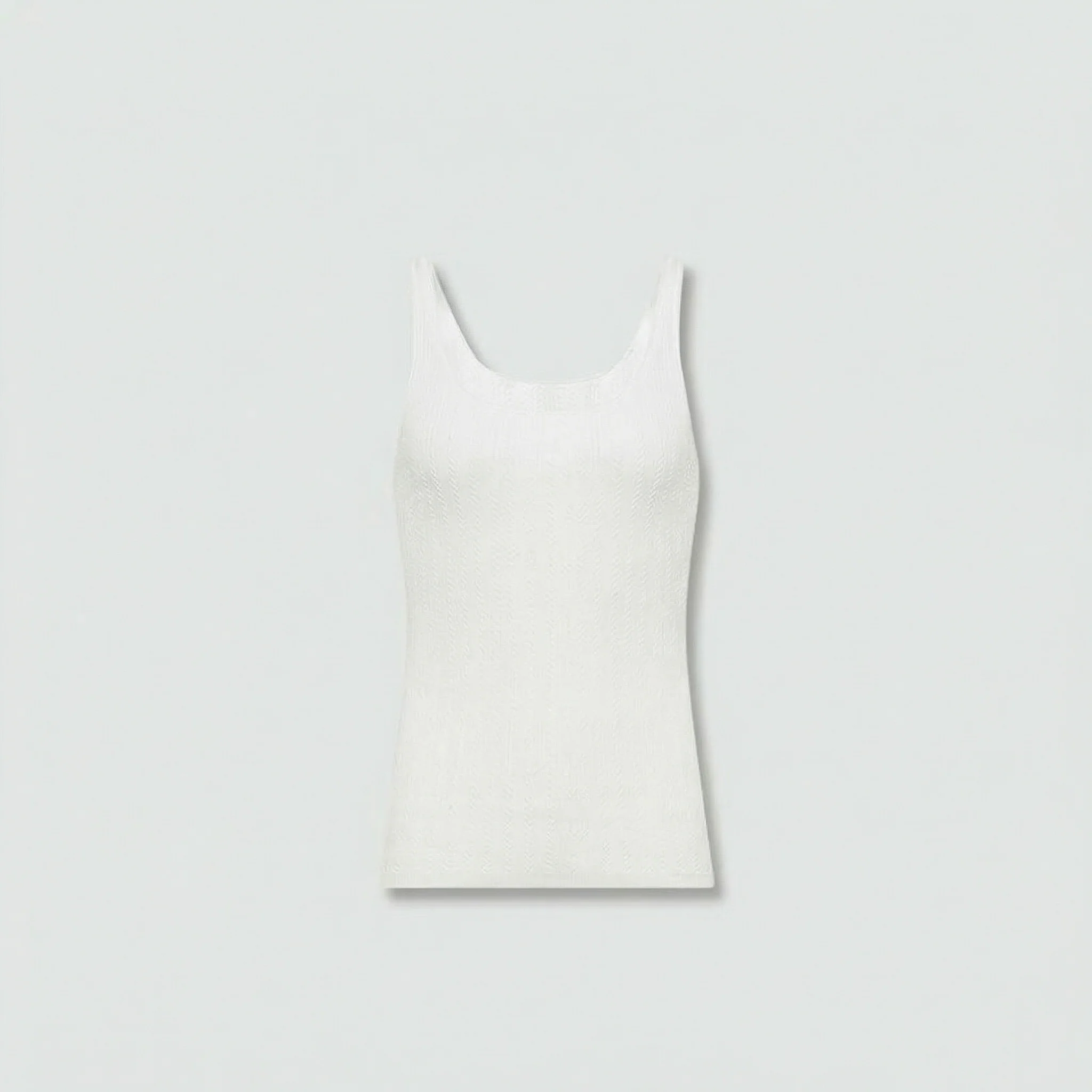 Pearl-Button Cable Cardigan & Vest Set - Image 6