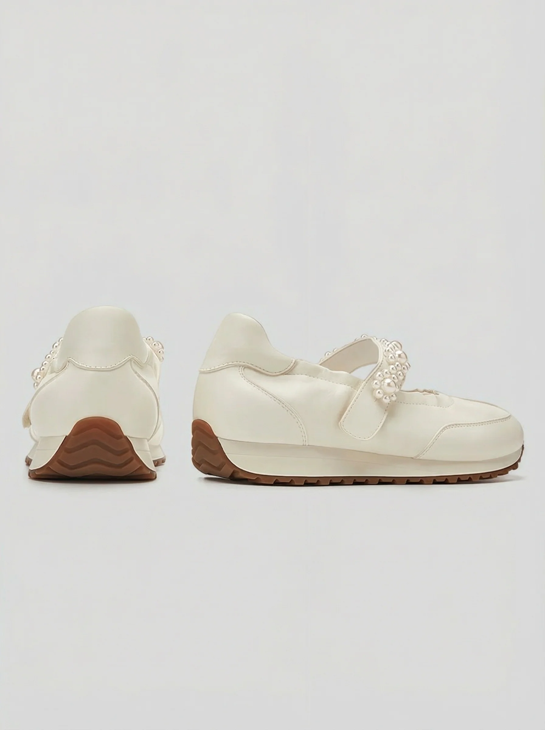 Pearl Mary Jane Sneakers - Image 5