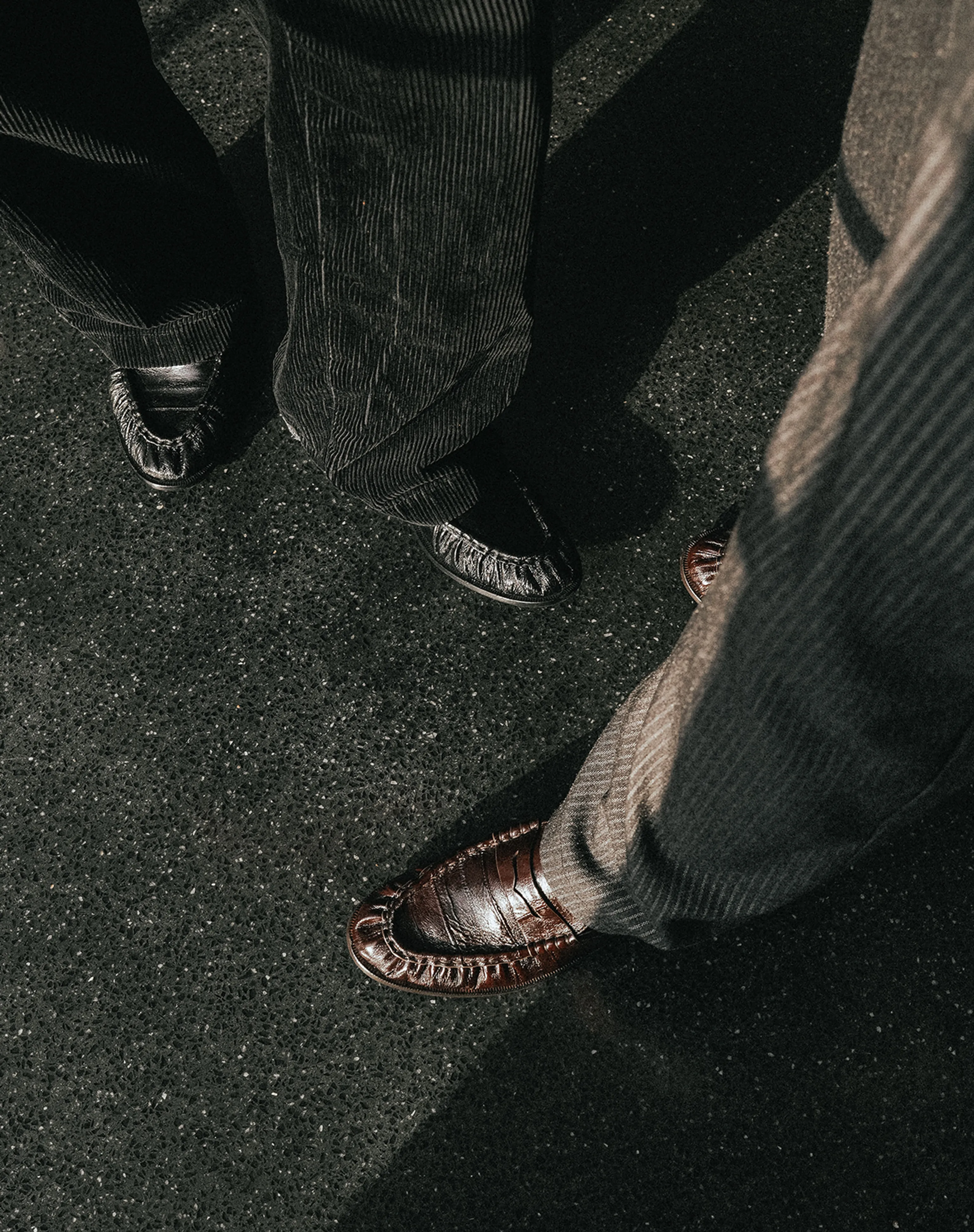 Pearlescent Eel Penny Loafers - Image 7