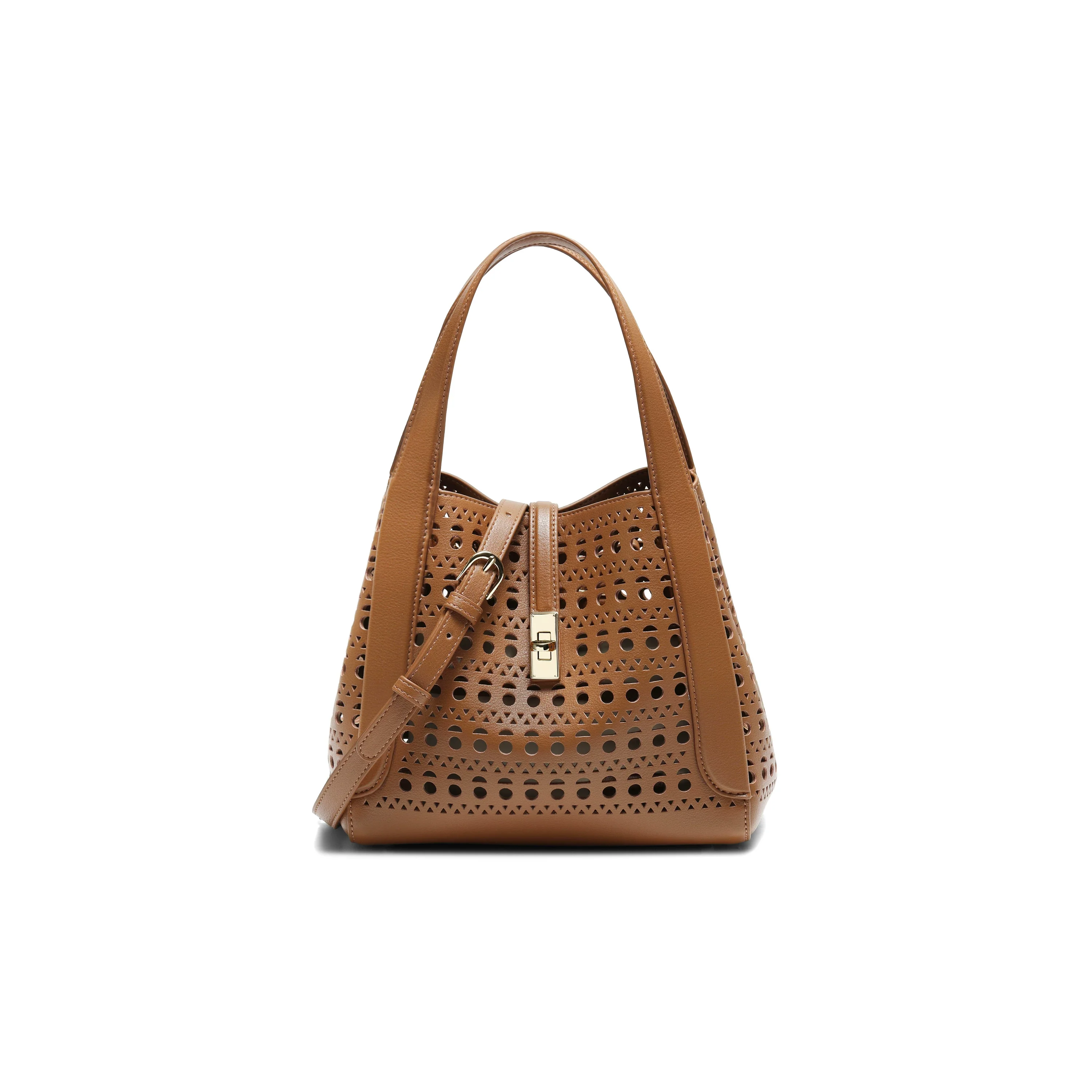 Pebbled Bucket Bag - Image 16