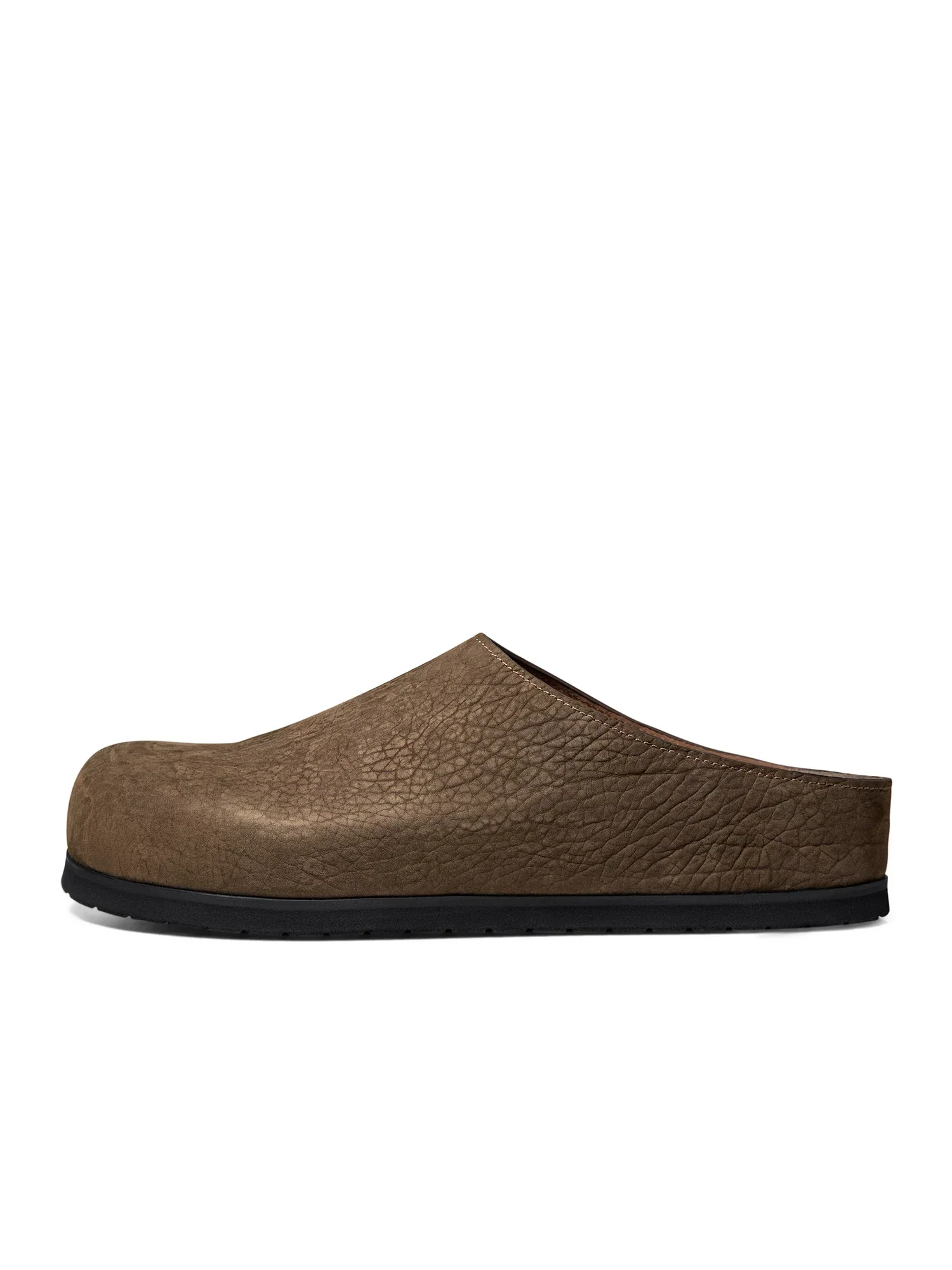 Pebbled Calf Leather Mules - Image 2