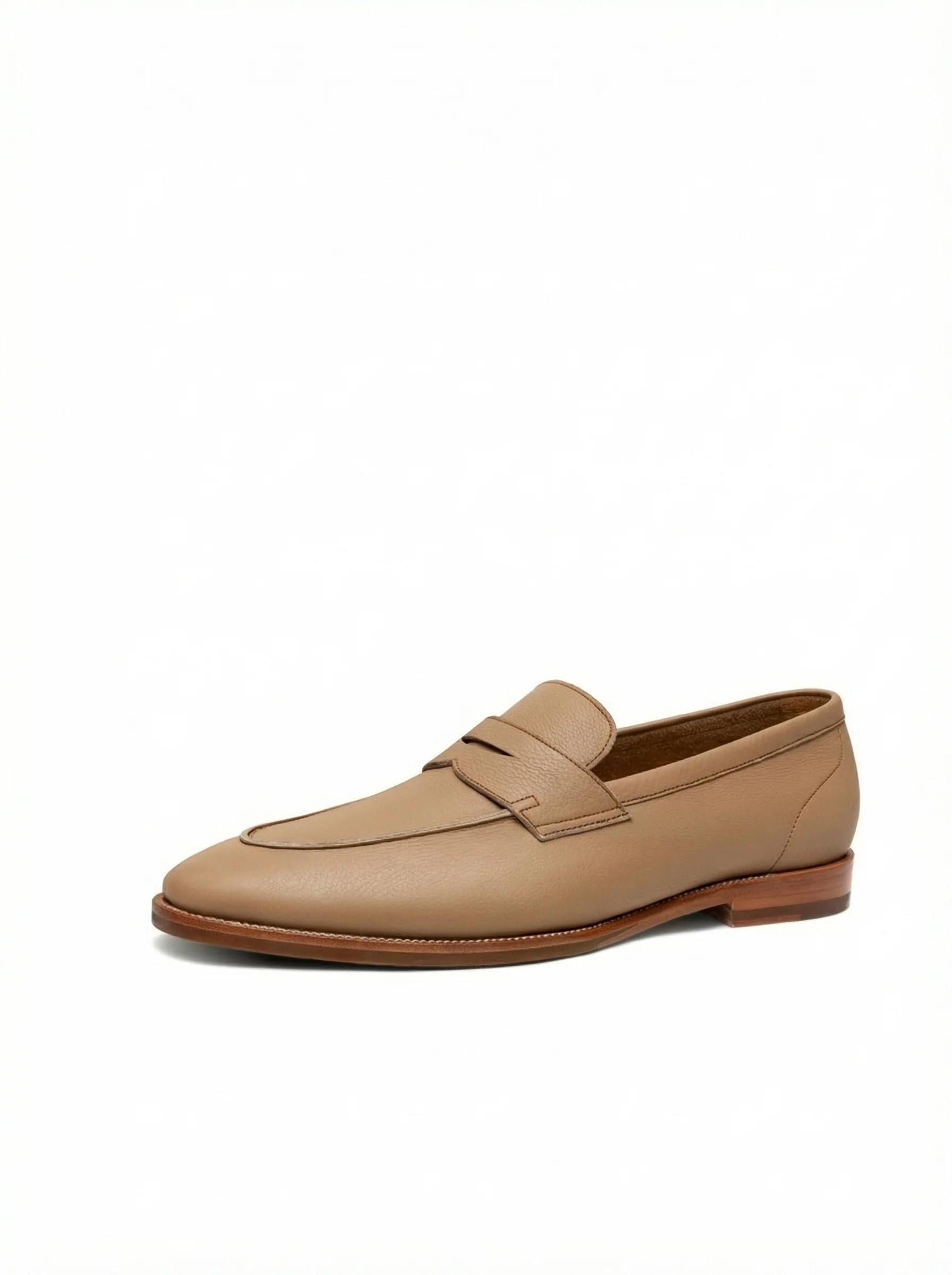 Pebbled Calf Penny Loafers - Image 6