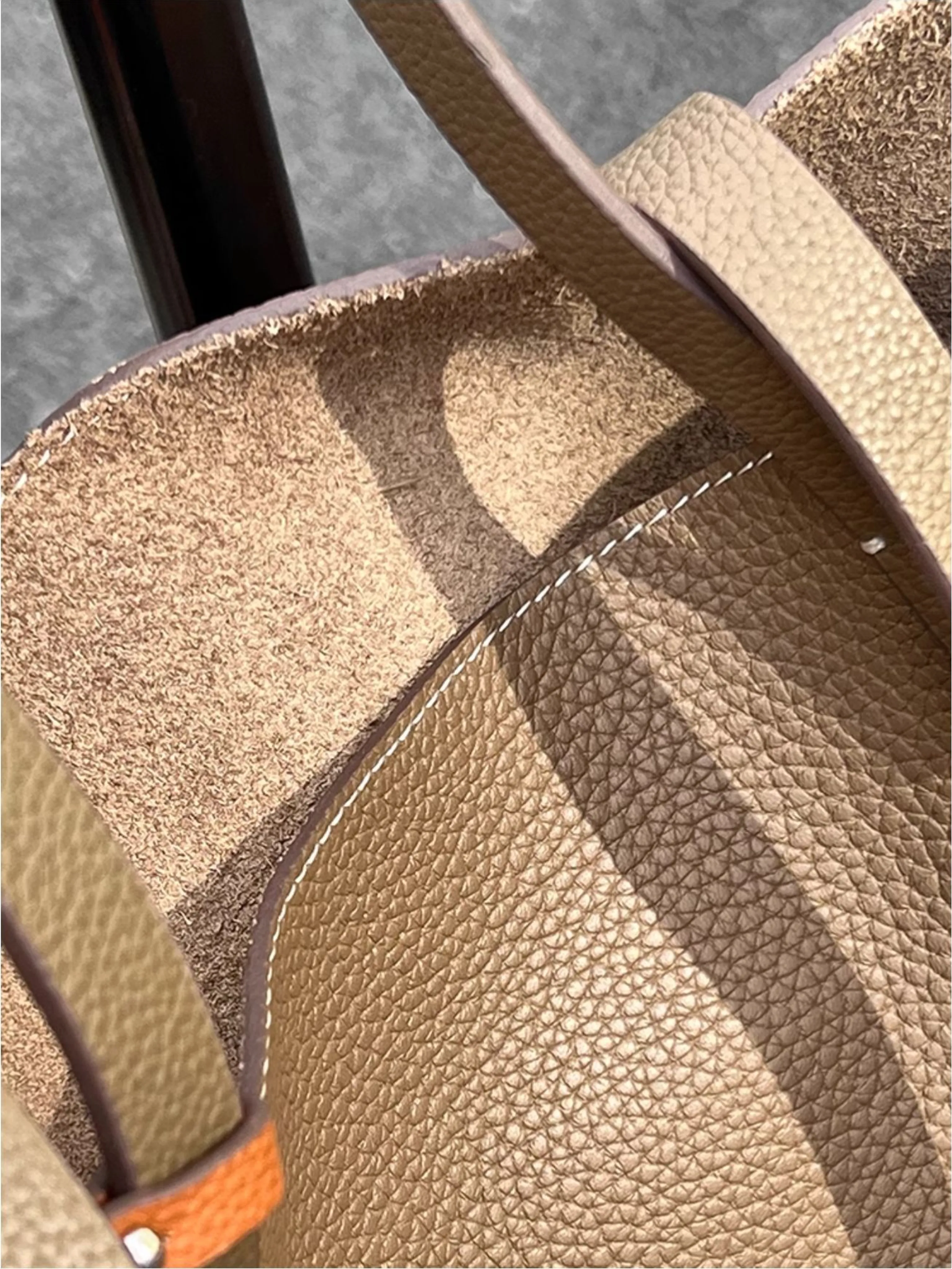 Pebbled Cowhide Tote - Image 3