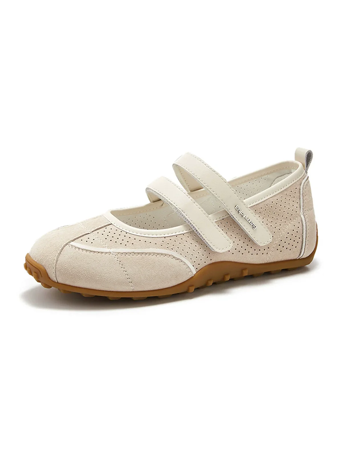 Perforated Double-Strap Mary Jane - Image 2
