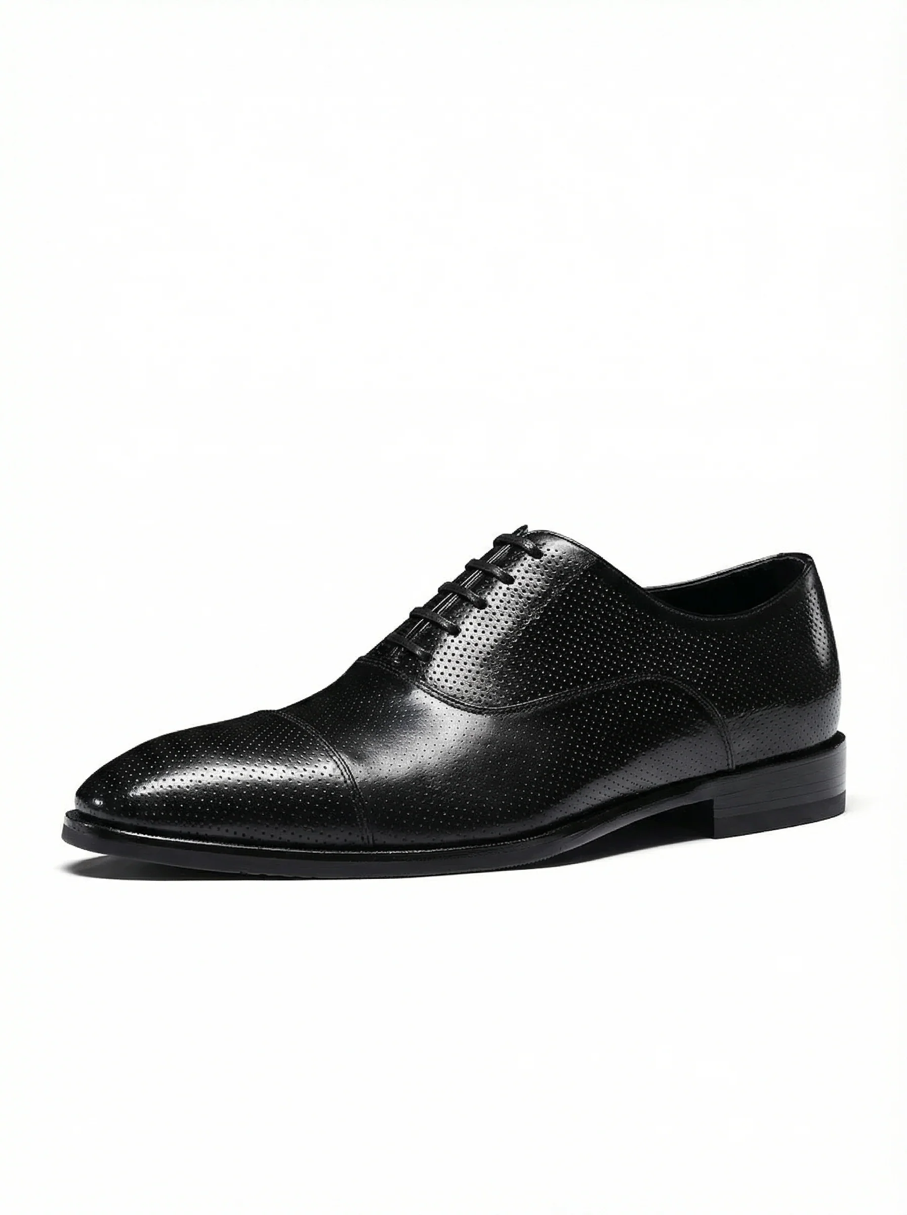 Perforated Kangaroo Leather Oxford - Image 4