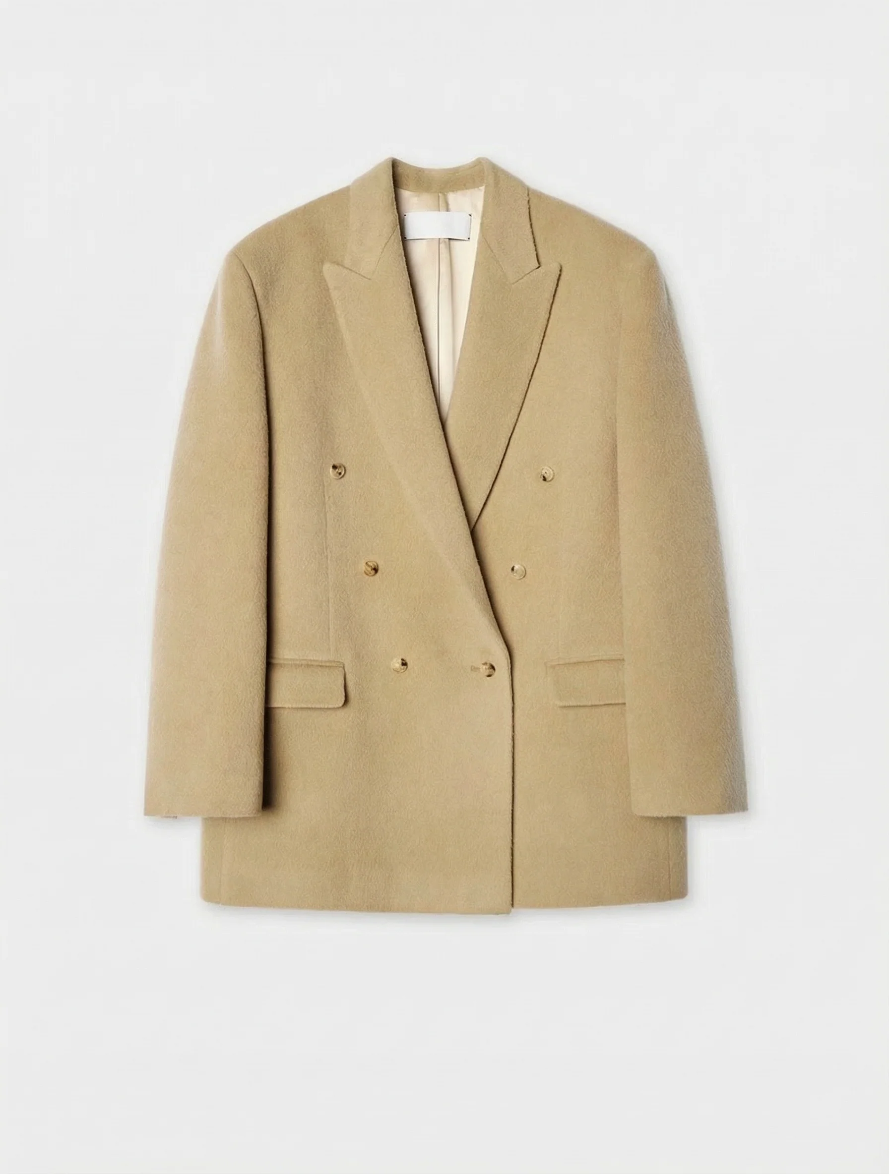 Peruvian Baby Alpaca Blazer Coat - Image 2
