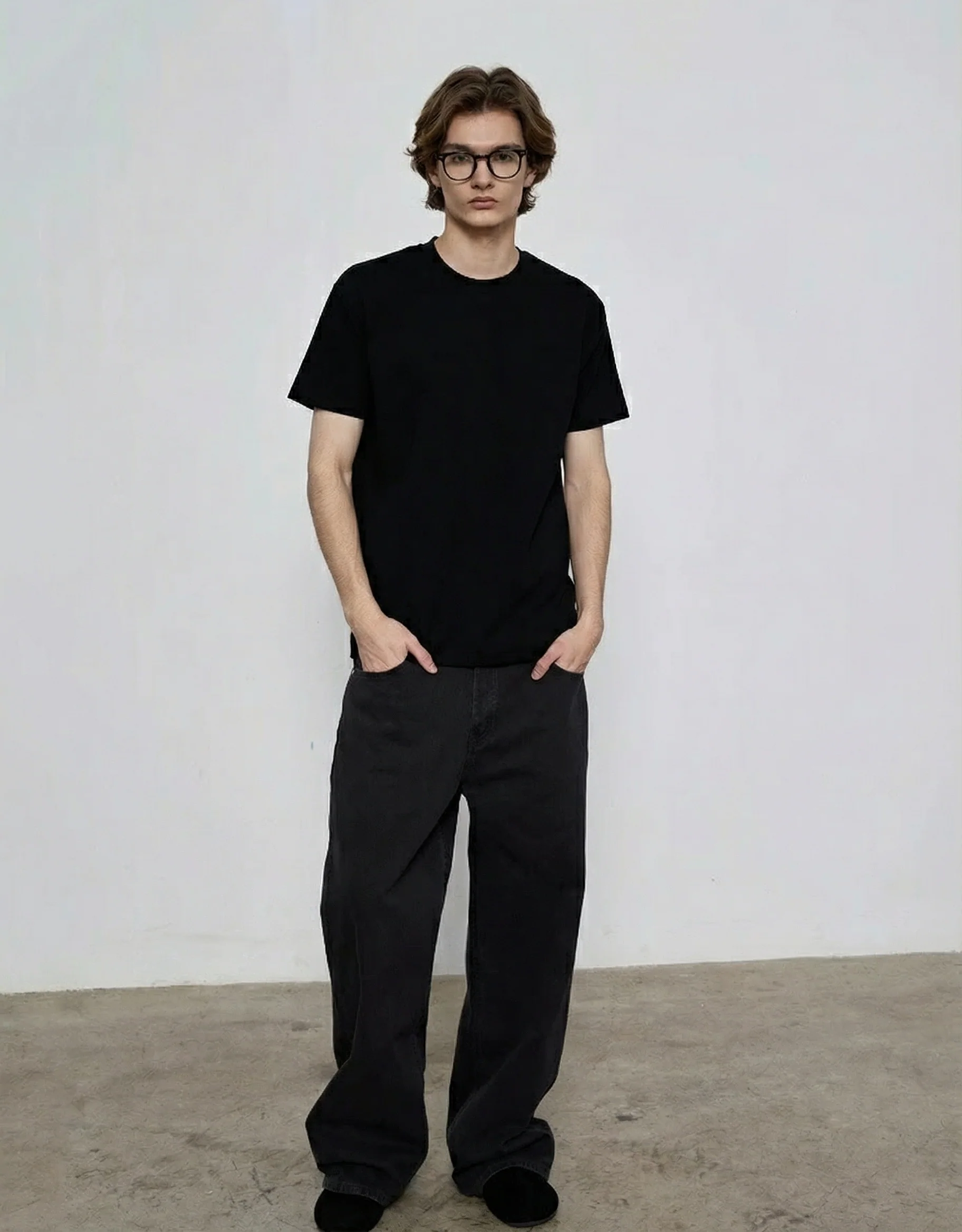Peruvian Cotton Slim Crew Neck Tee - Image 7