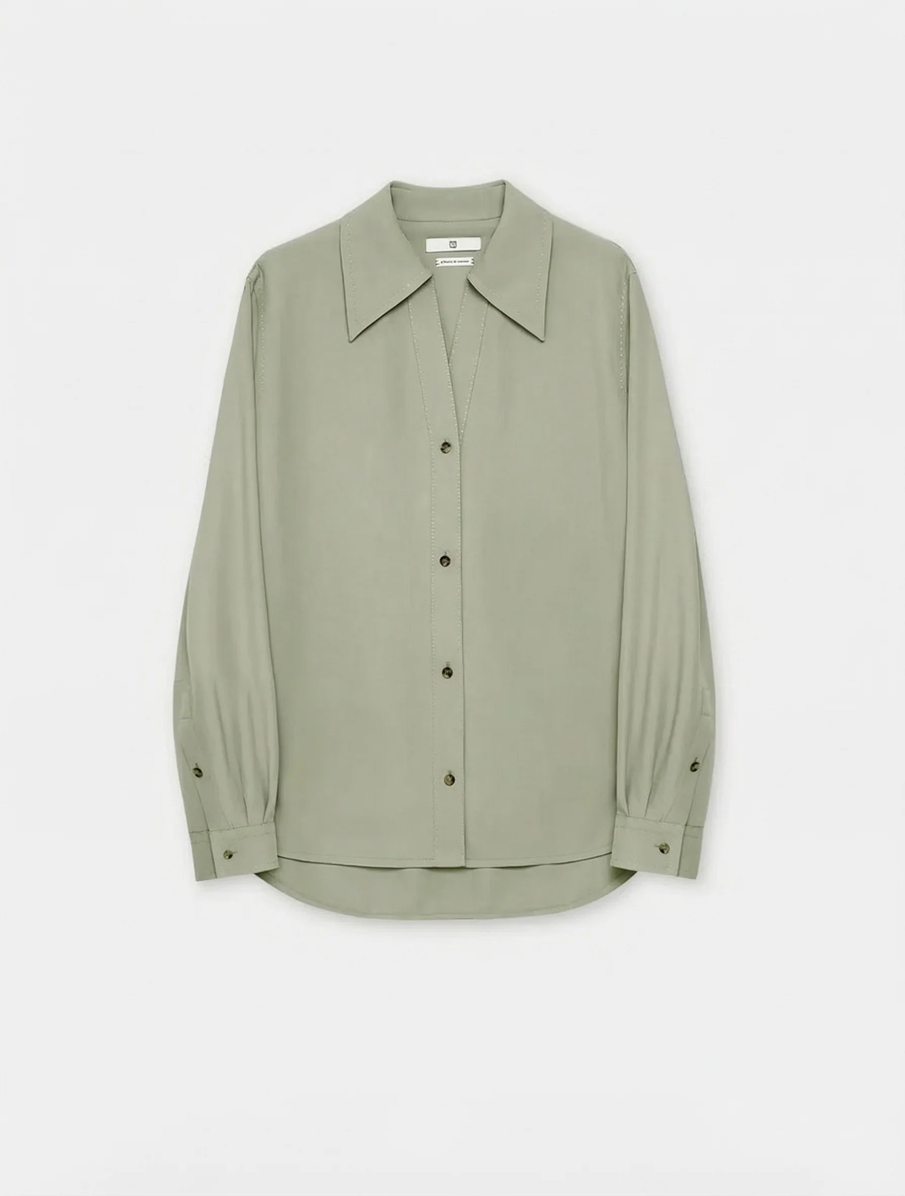 Pinstripe Shirt and Shorts Set - Image 5