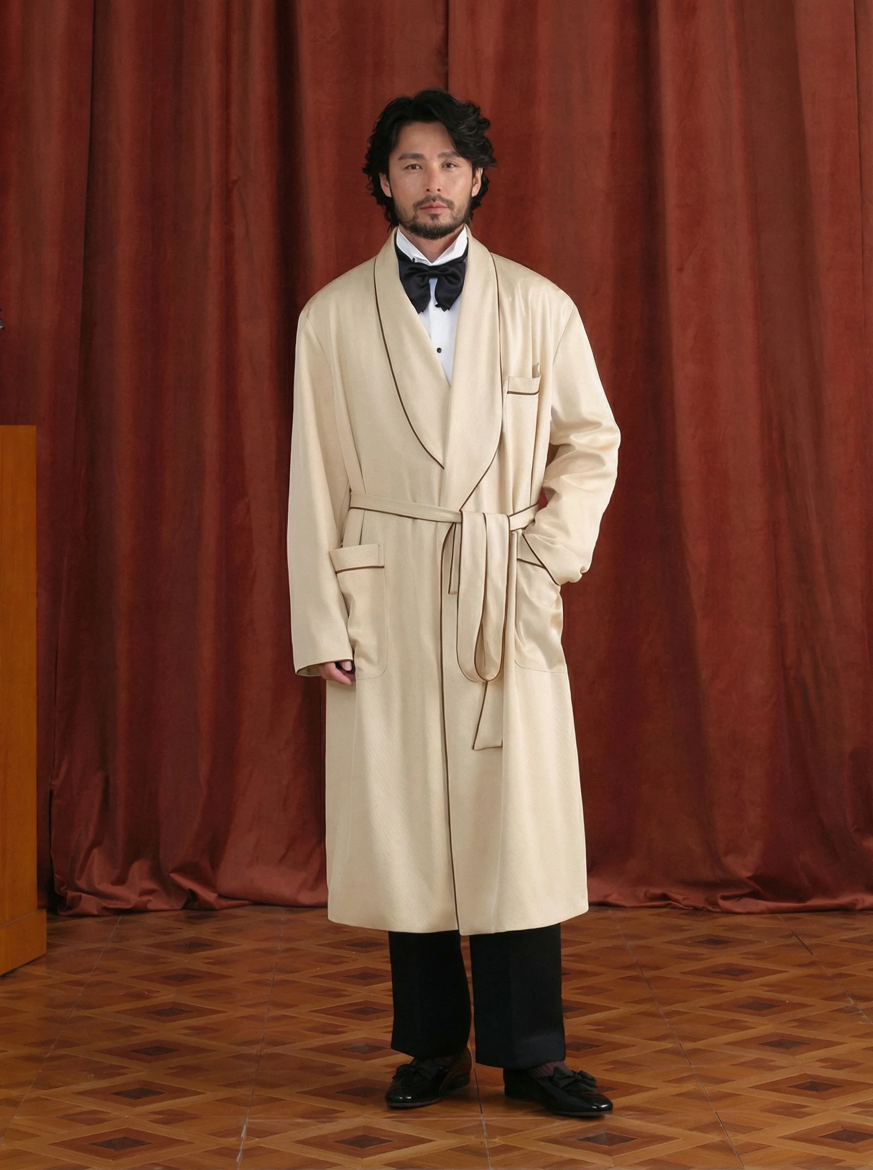Piped Shawl Robe - Image 4
