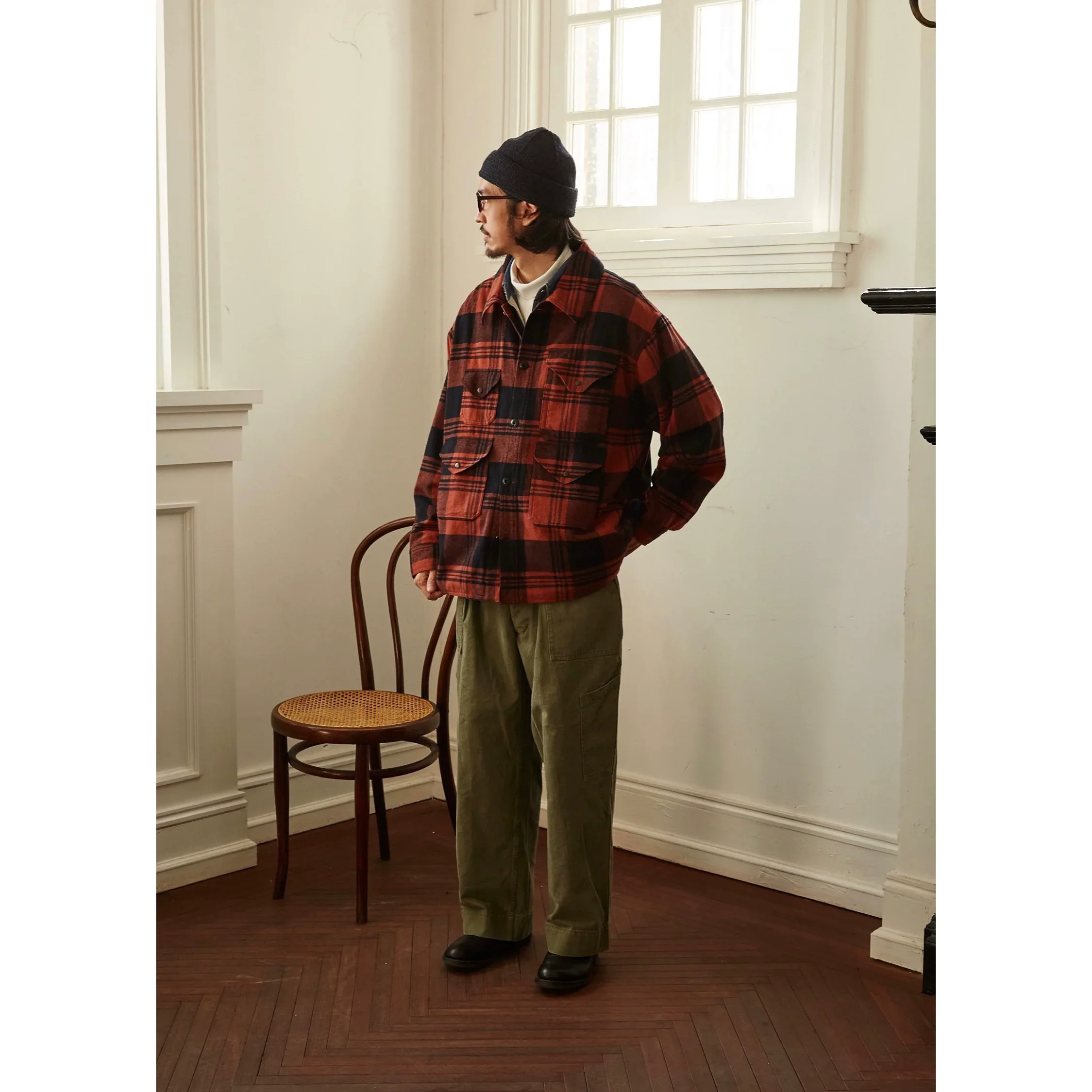 Plaid Cruiser Shirt Jacket - Image 2