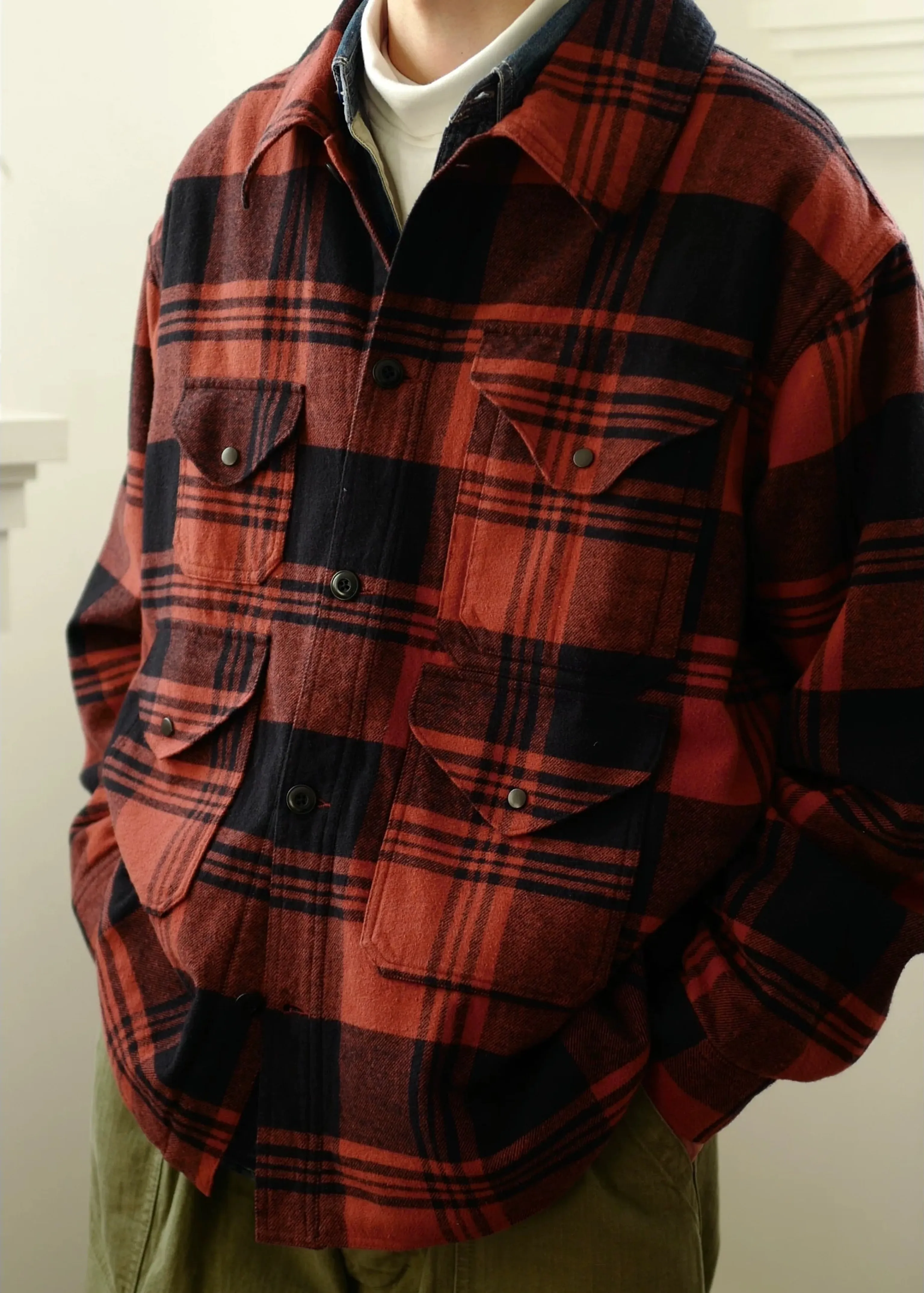 Plaid Cruiser Shirt Jacket - Image 6