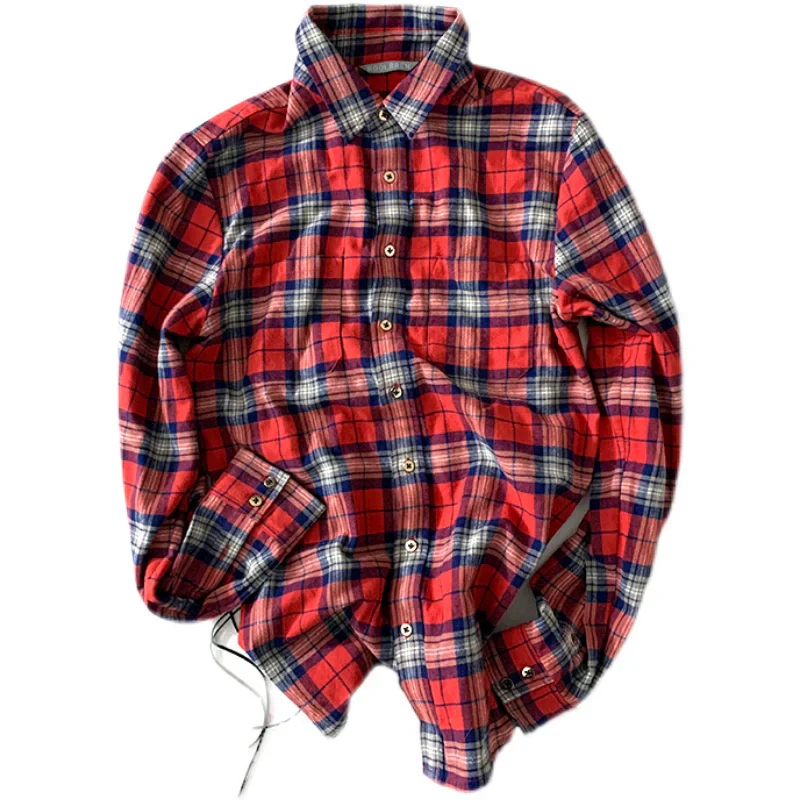 Plaid Flannel Shirt - Image 4