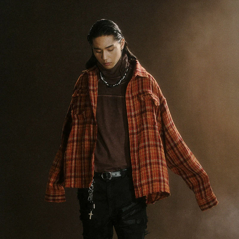 Plaid Fleece Shirt