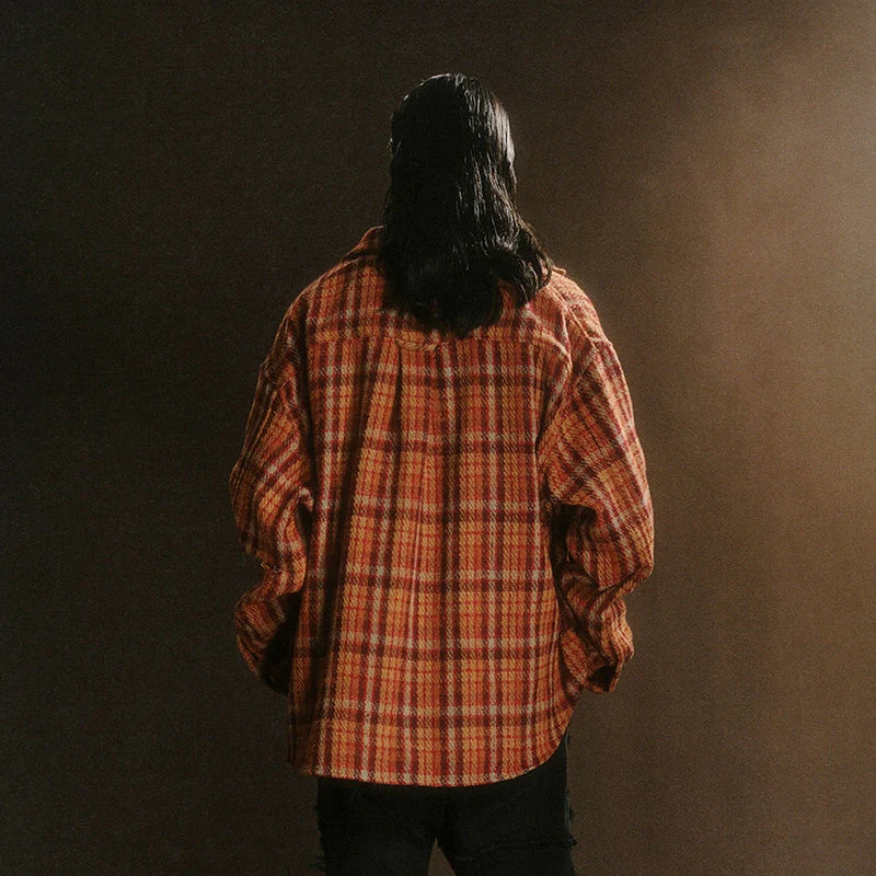 Plaid Fleece Shirt - Image 3