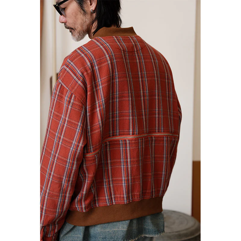 Plaid Tailored Jacket - Image 3