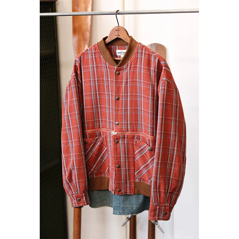 Plaid Tailored Jacket - Image 4