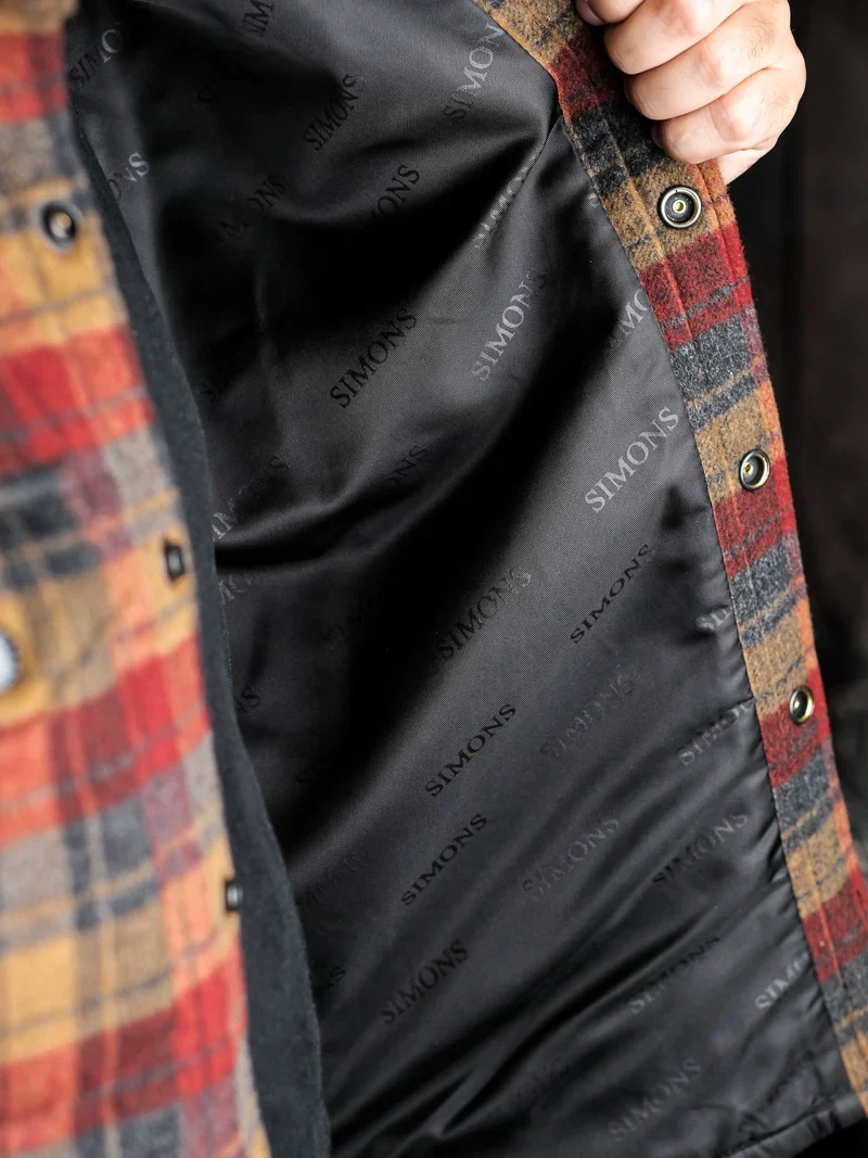 Plaid Wool-Blend Shirt Jacket - Image 4