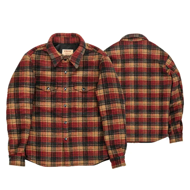 Plaid Wool-Blend Shirt Jacket - Image 7