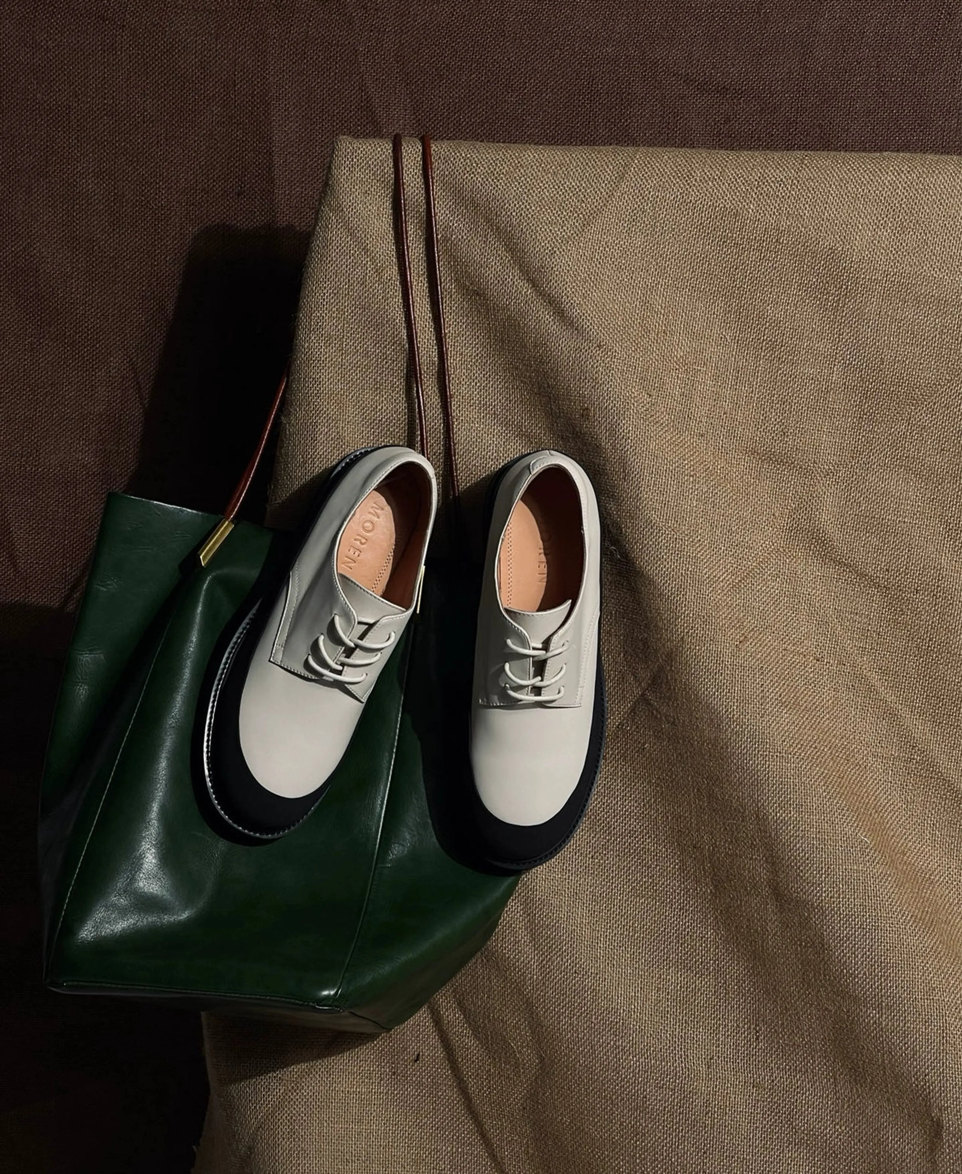 Platform Leather Derby - Image 7