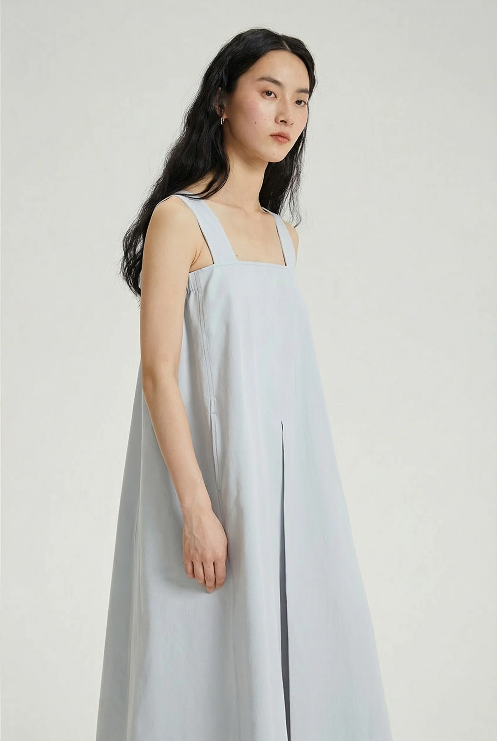 Pleat Front Midi Dress - Image 3