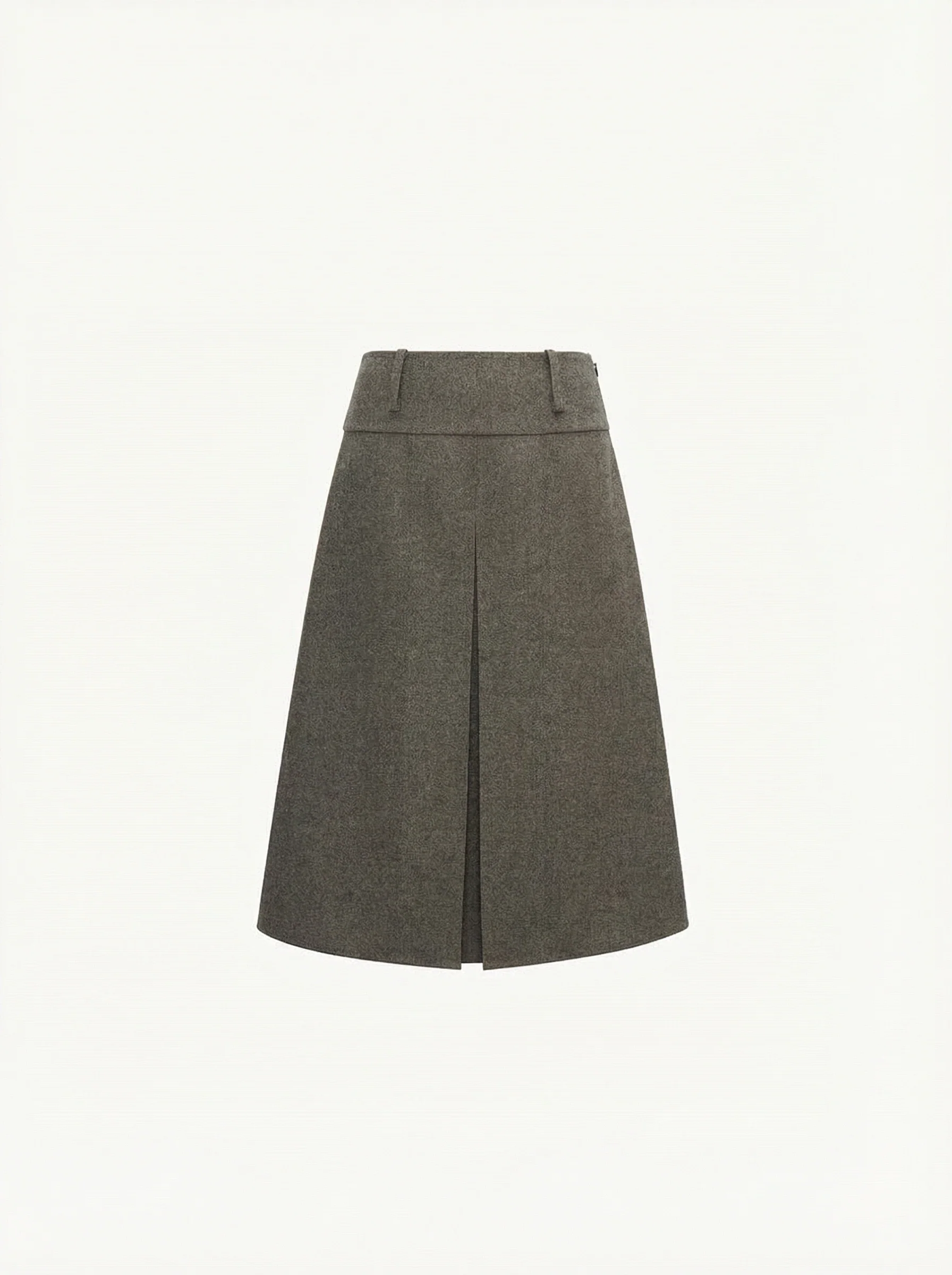 Pleated A-Line Midi Skirt - Image 5