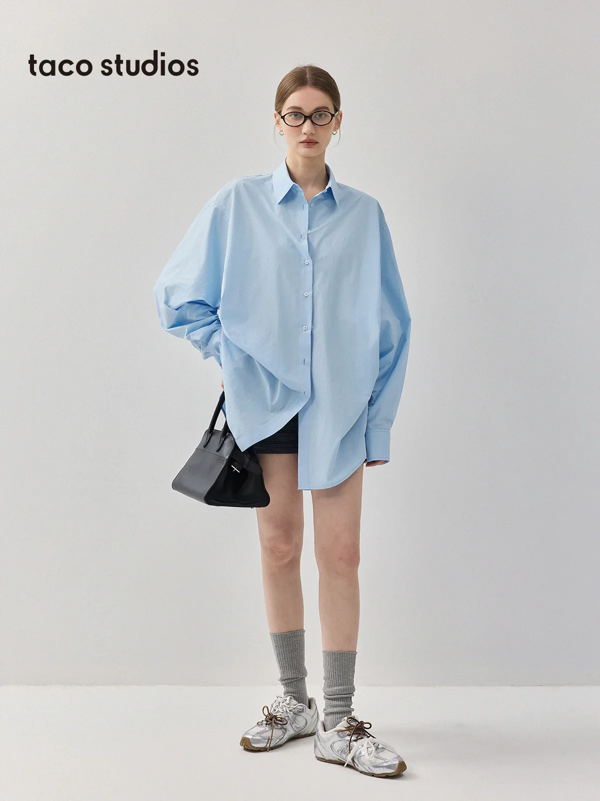 Pleated Cotton Shirt - Image 3