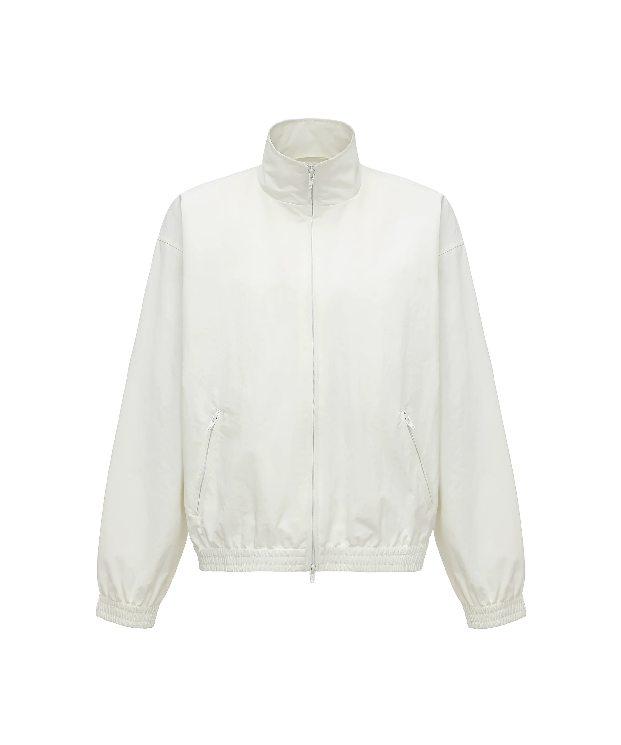 Pleated Double-Layer Nylon Jacket - Image 14