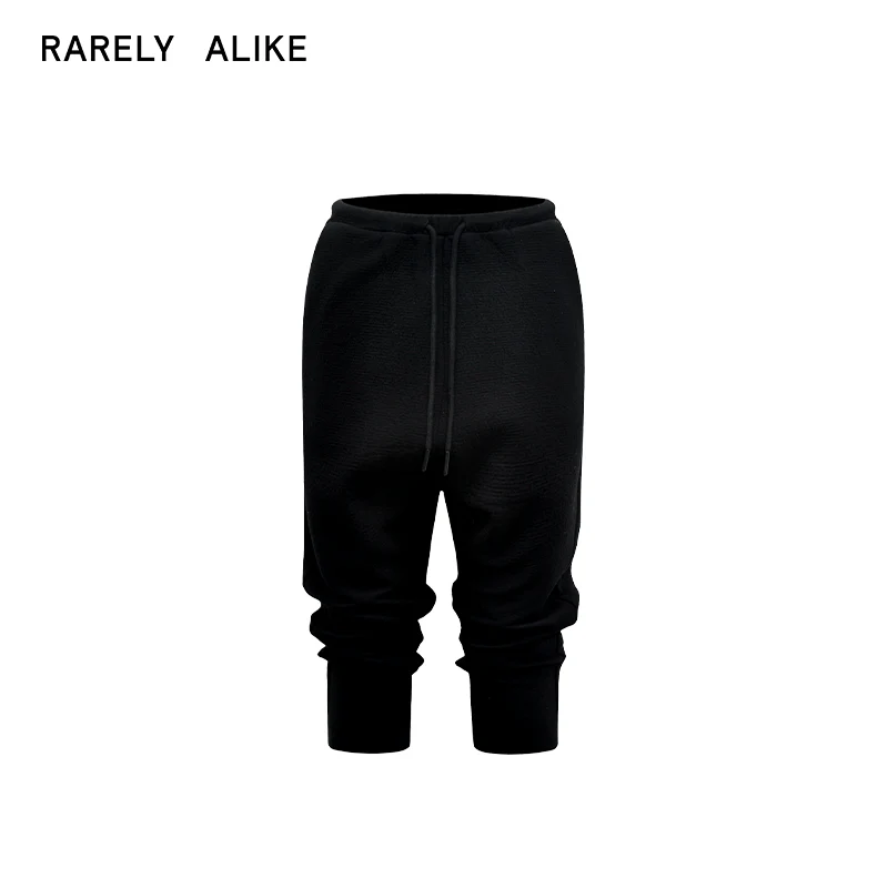Pleated Drop-Crotch Cropped Pants - Image 6