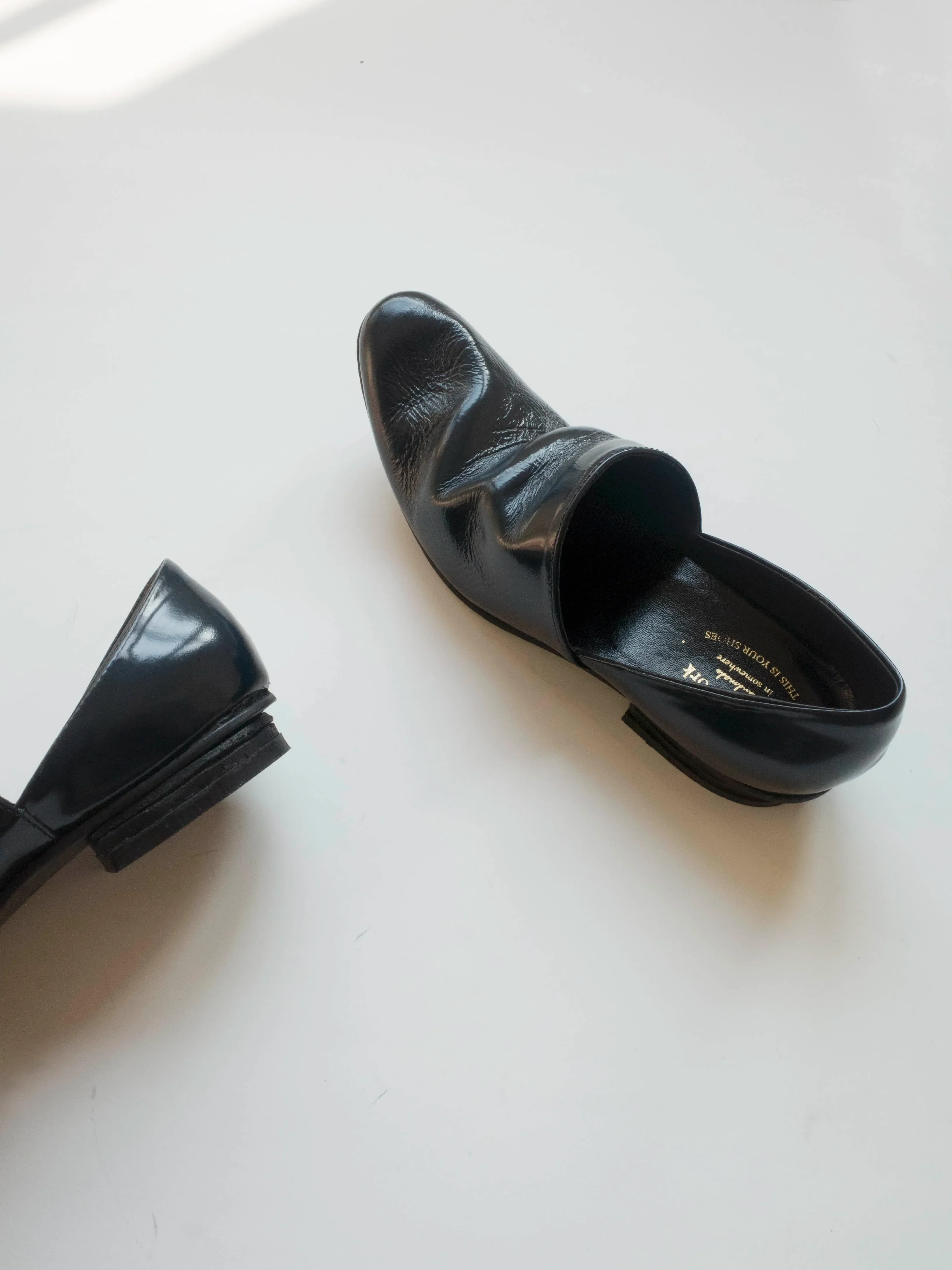 Pleated Luxe Slip-on Shoes - Image 2