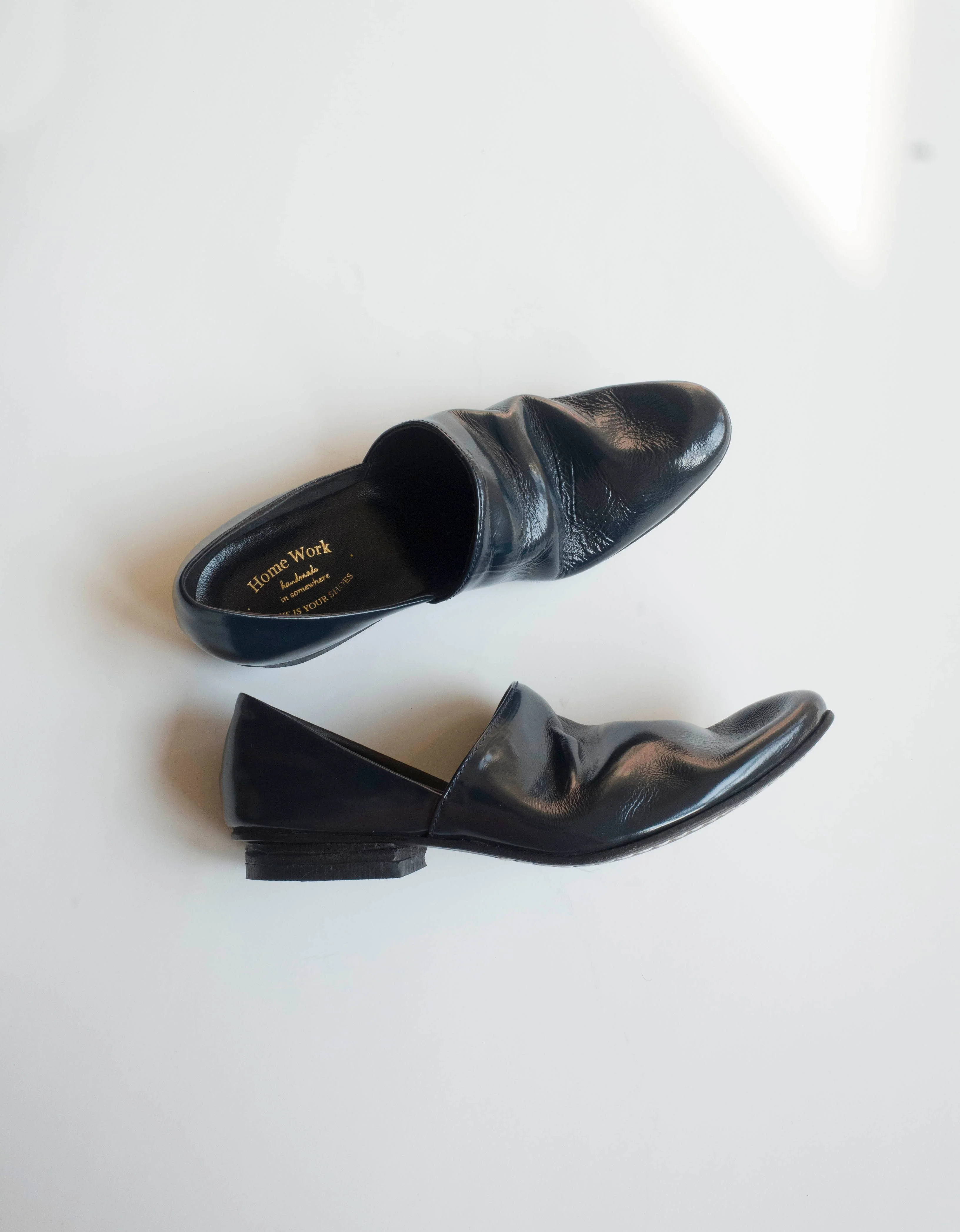 Pleated Luxe Slip-on Shoes - Image 5