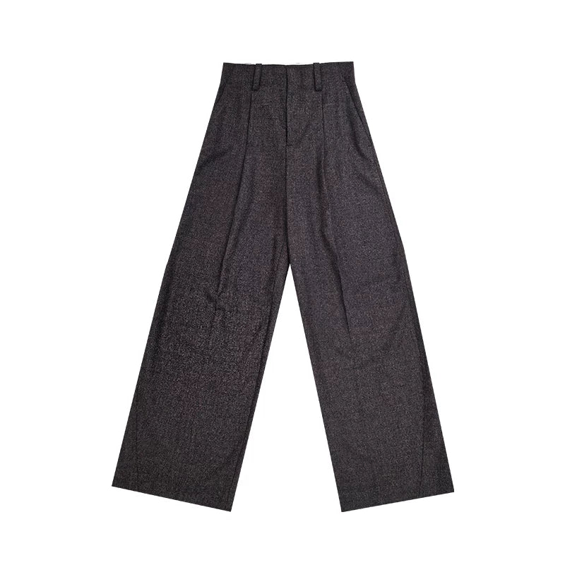 Pleated Merino Trousers - Image 8