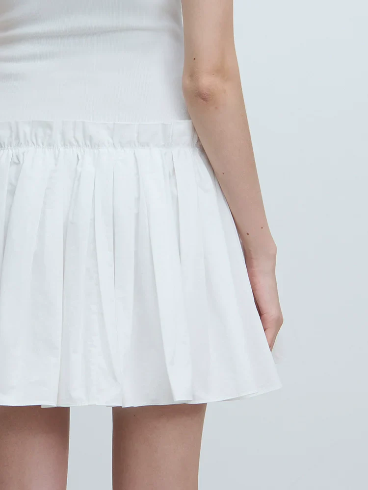 Pleated Tank Mini Dress - Image 2