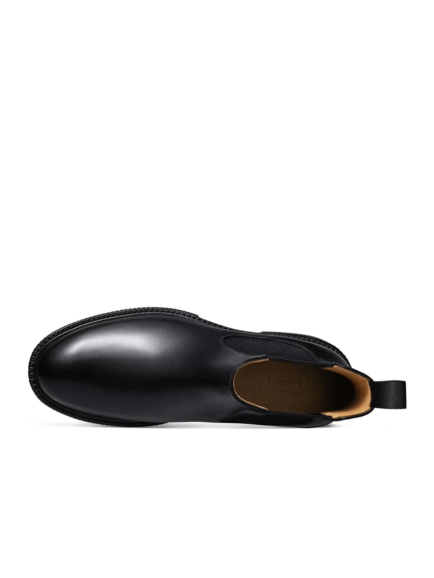 Polished Calf Leather Chelsea Boots - Image 2