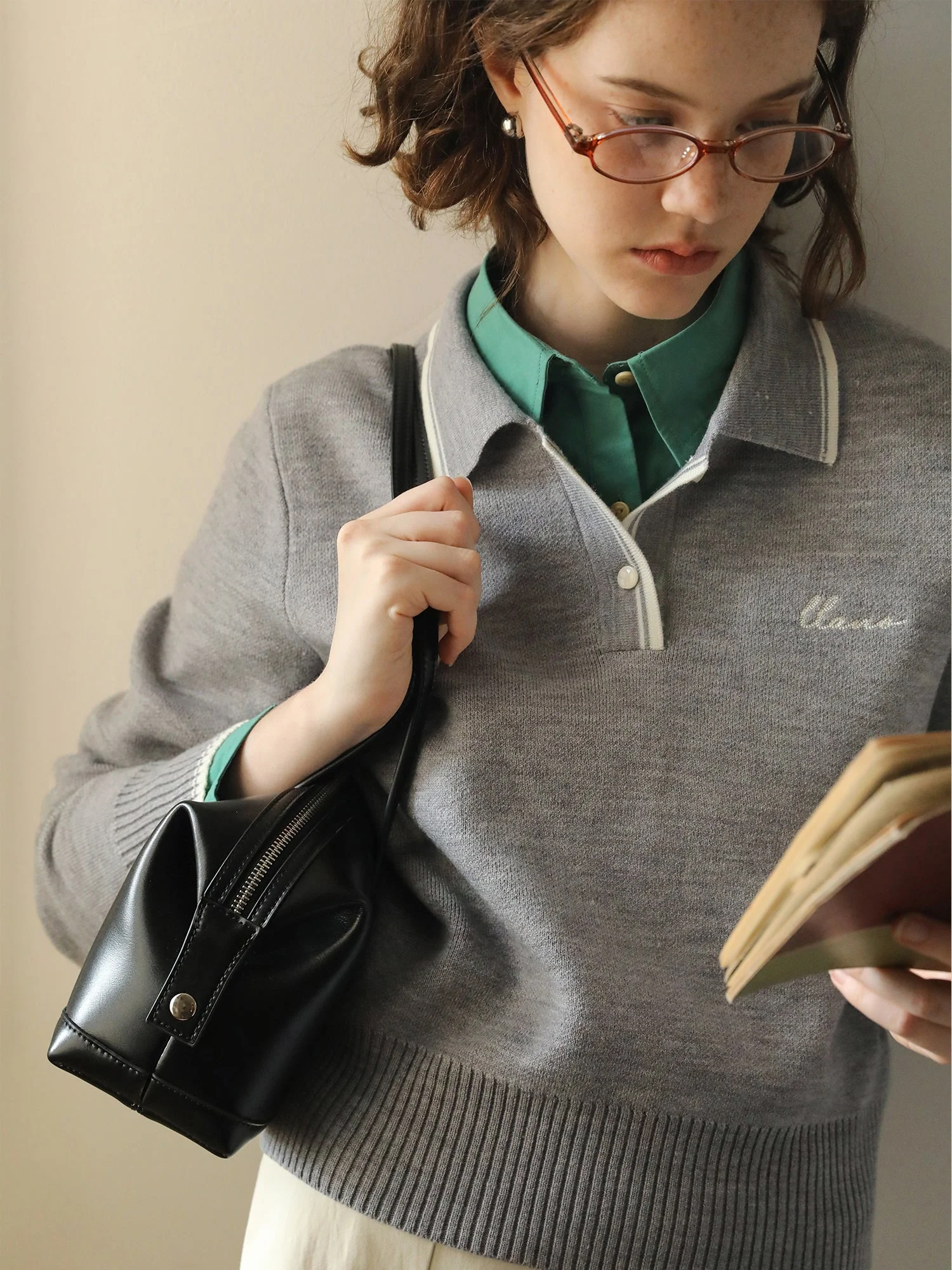Polo Knit Sweater